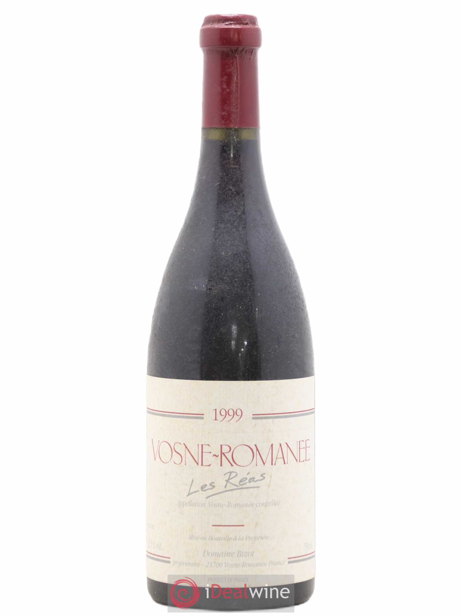 Vosne-Romanée Les Réas Bizot (Domaine) 1999 - Lot de 1 bouteille - 0