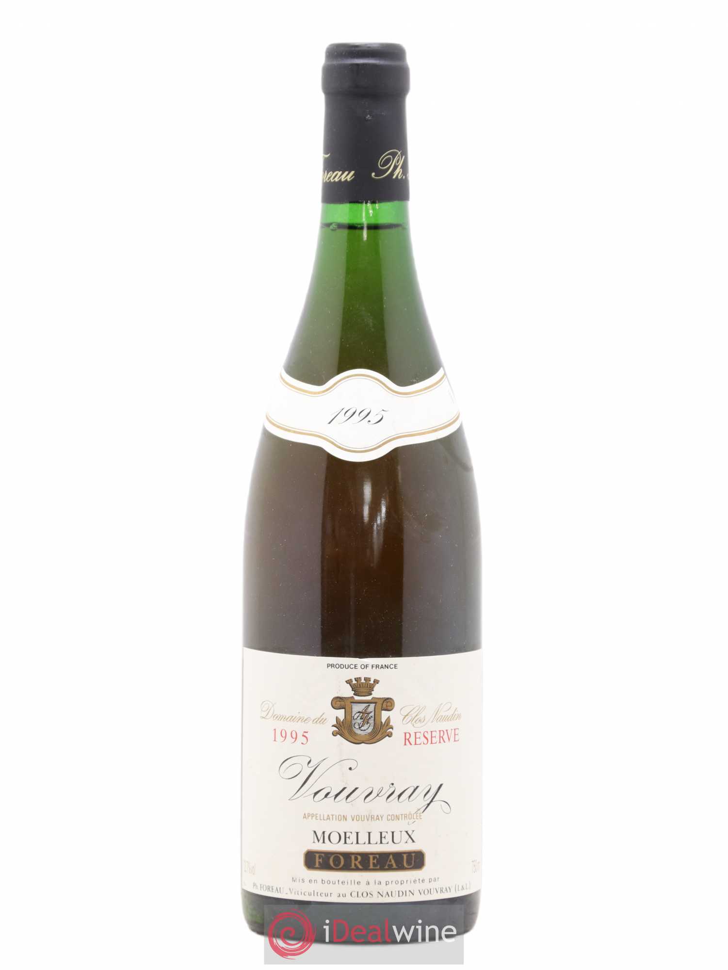 Vouvray Moelleux Réserve Clos Naudin - Philippe Foreau 1995 - Lotto di 1 bottiglia - 0