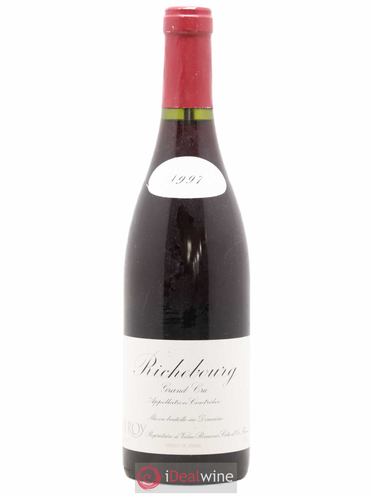 Richebourg Grand Cru Leroy (Domaine) 1997 - Lot de 1 bouteille - 0