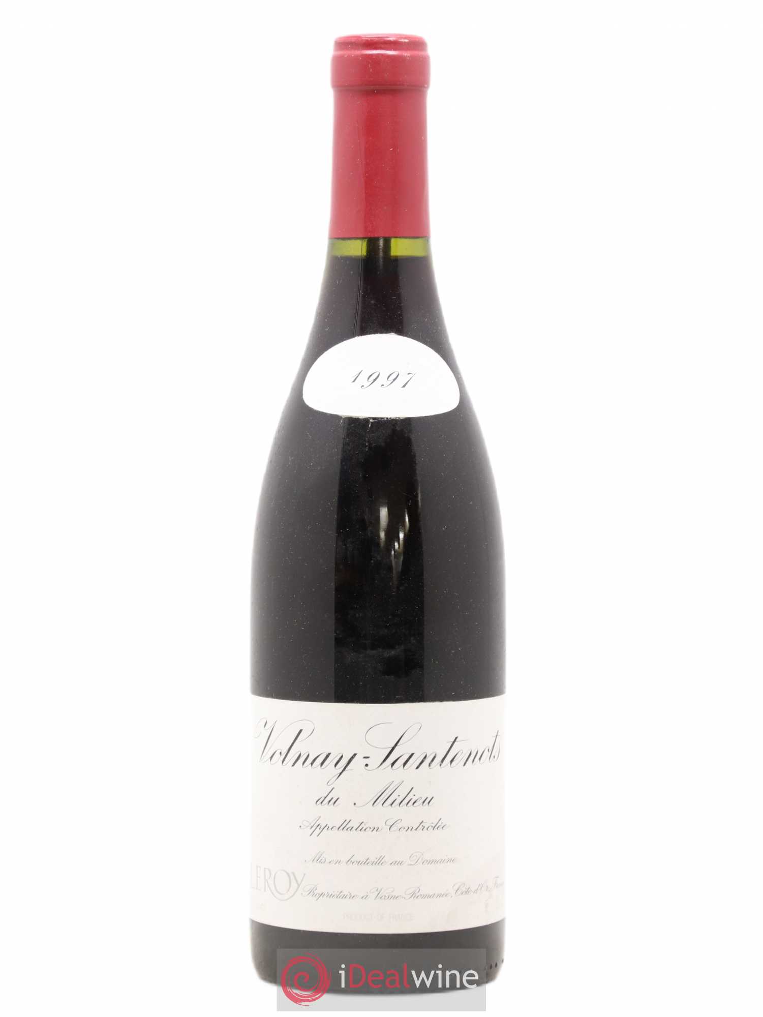 Volnay 1er Cru Santenots du Milieu Leroy (Domaine) 1997 - Lot de 1 bouteille - 0