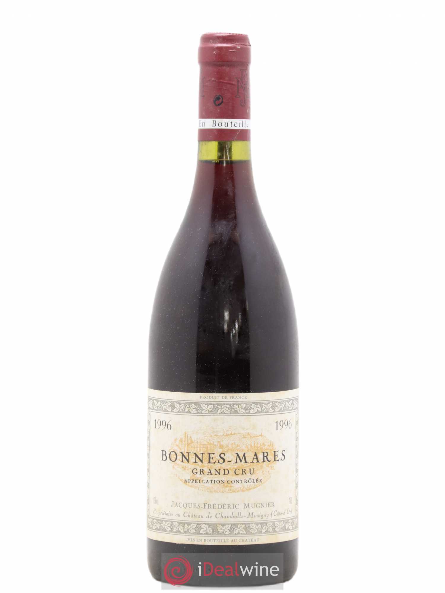 Bonnes-Mares Grand Cru Jacques-Frédéric Mugnier 1996 - Lot de 1 bouteille - 0