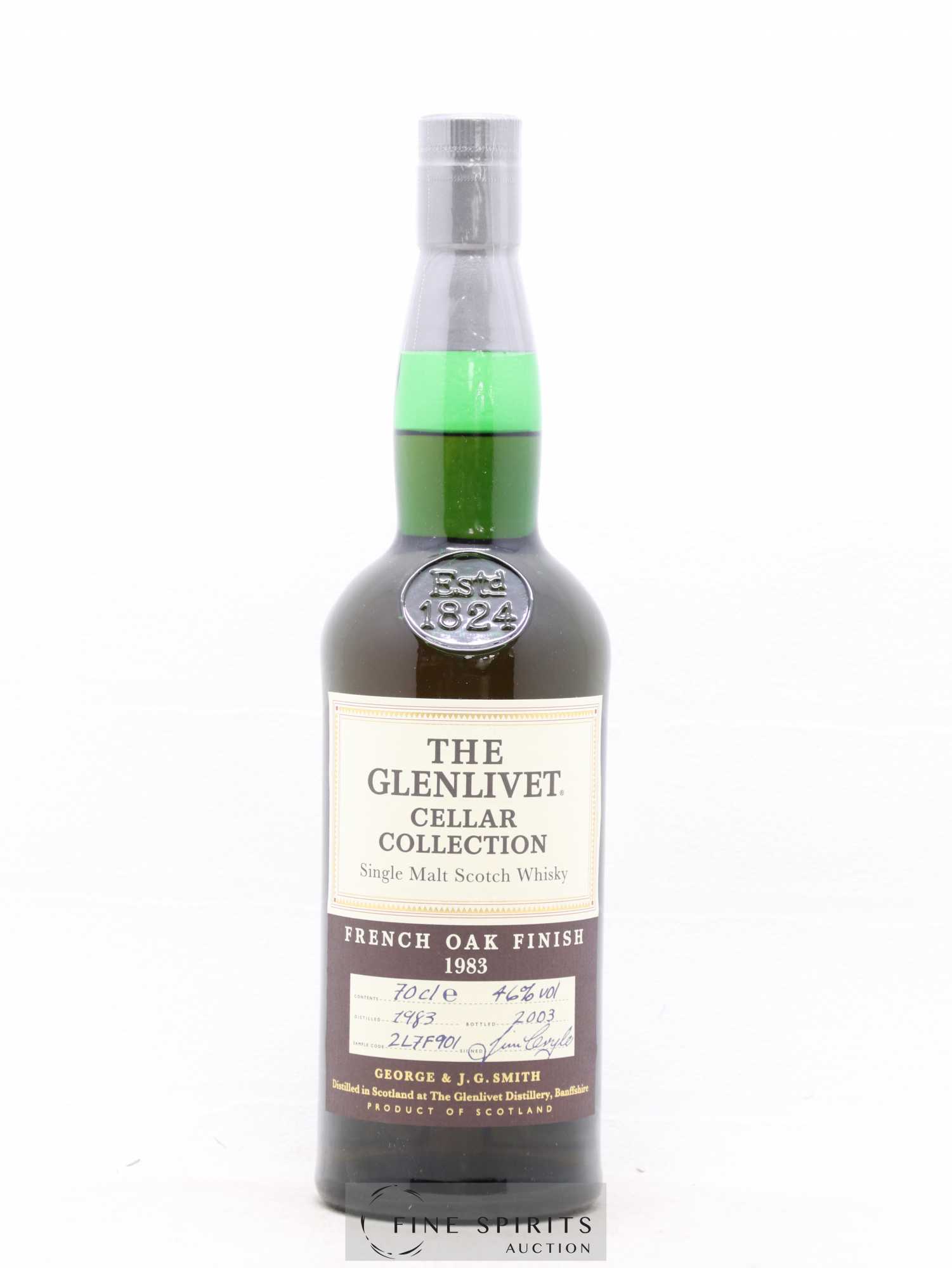 Glenlivet (The) 1983 Of. Cellar Collection French Oak n°2L7F901 - bottled 2003 - Lot de 1 bouteille - 1