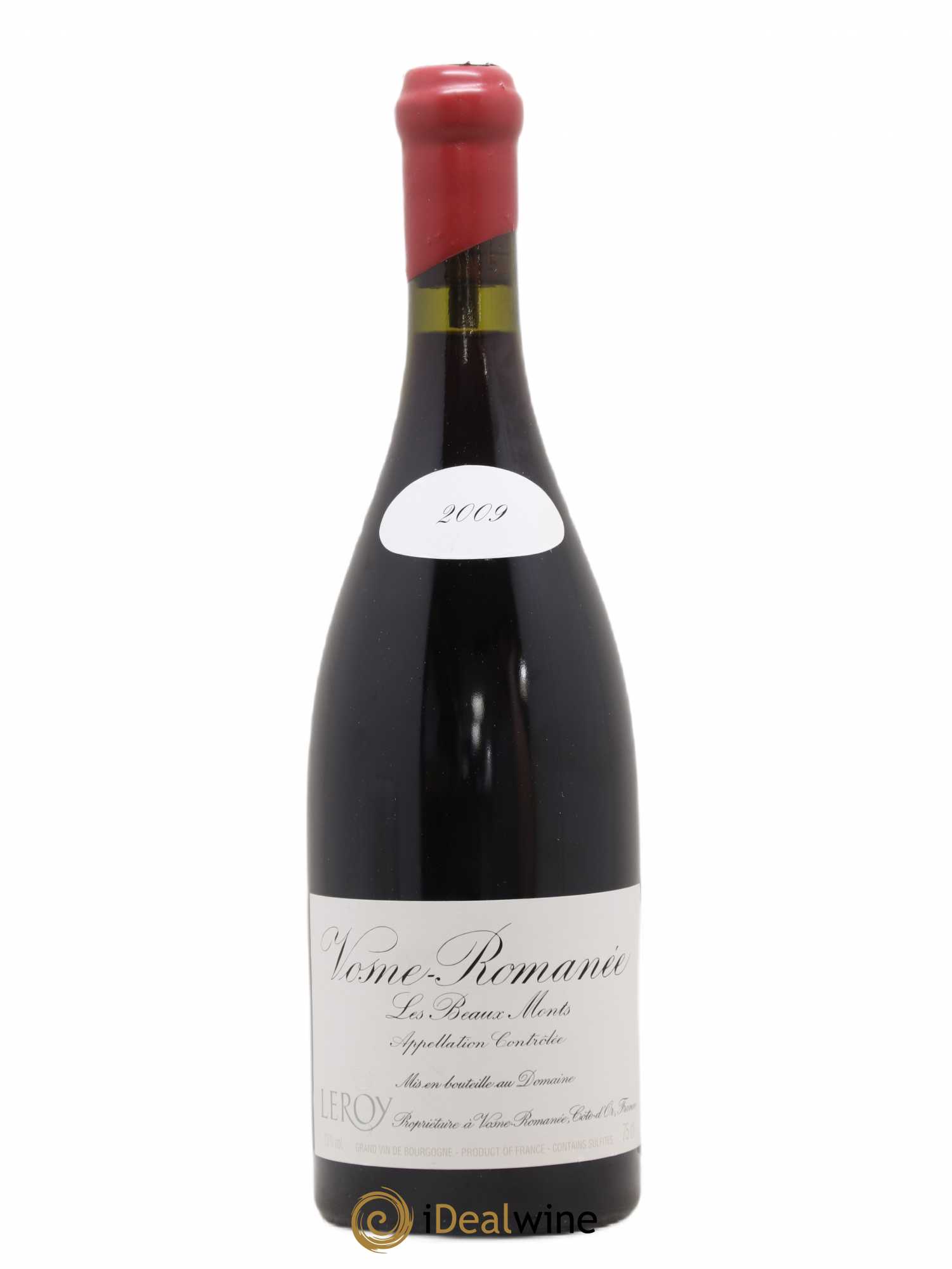 Vosne-Romanée 1er Cru Les Beaux-Monts Leroy (Domaine) 2009 - Lot de 1 bouteille - 0