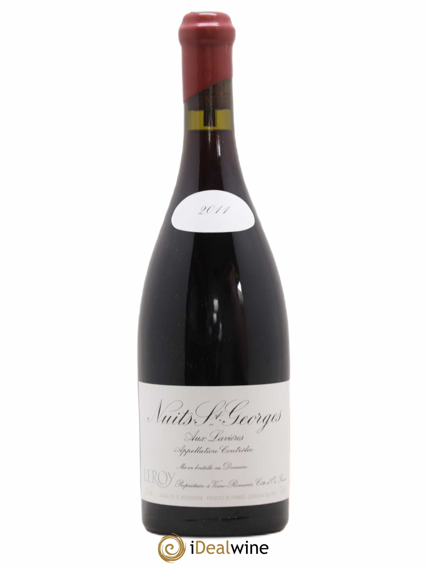 Nuits-Saint-Georges Aux Lavières Leroy (Domaine) 2011 - Lot de 1 bouteille - 0