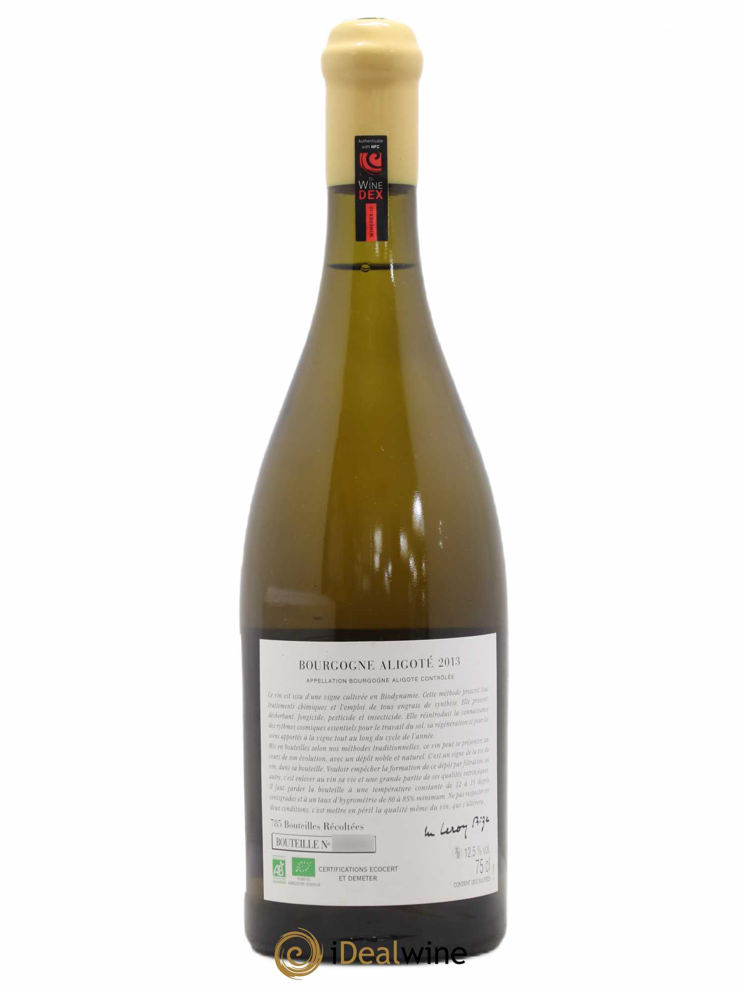 Bourgogne Aligoté Sous Chatelet d'Auvenay (Domaine) 2013 - Lot de 1 bouteille - 1
