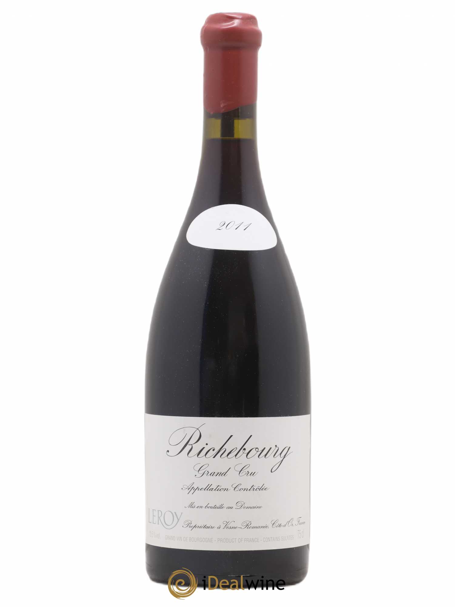 Richebourg Grand Cru Leroy (Domaine) 2011 - Lot de 1 bouteille - 0