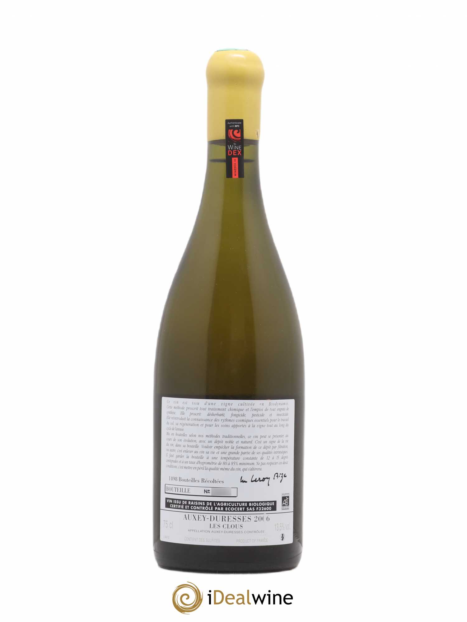 Auxey-Duresses Les Clous d'Auvenay (Domaine) 2006 - Lot de 1 bouteille - 1