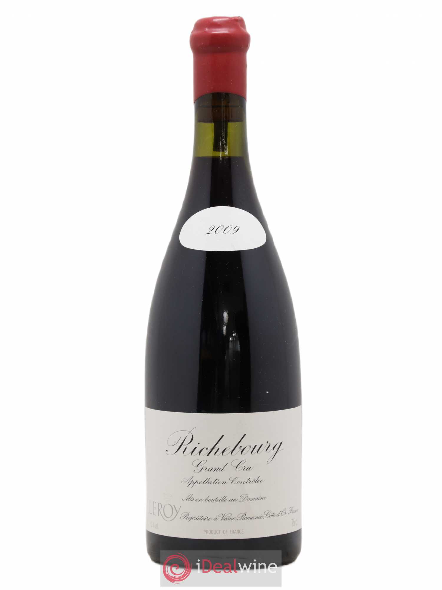 Richebourg Grand Cru Leroy (Domaine) 2009 - Lot de 1 bouteille - 0