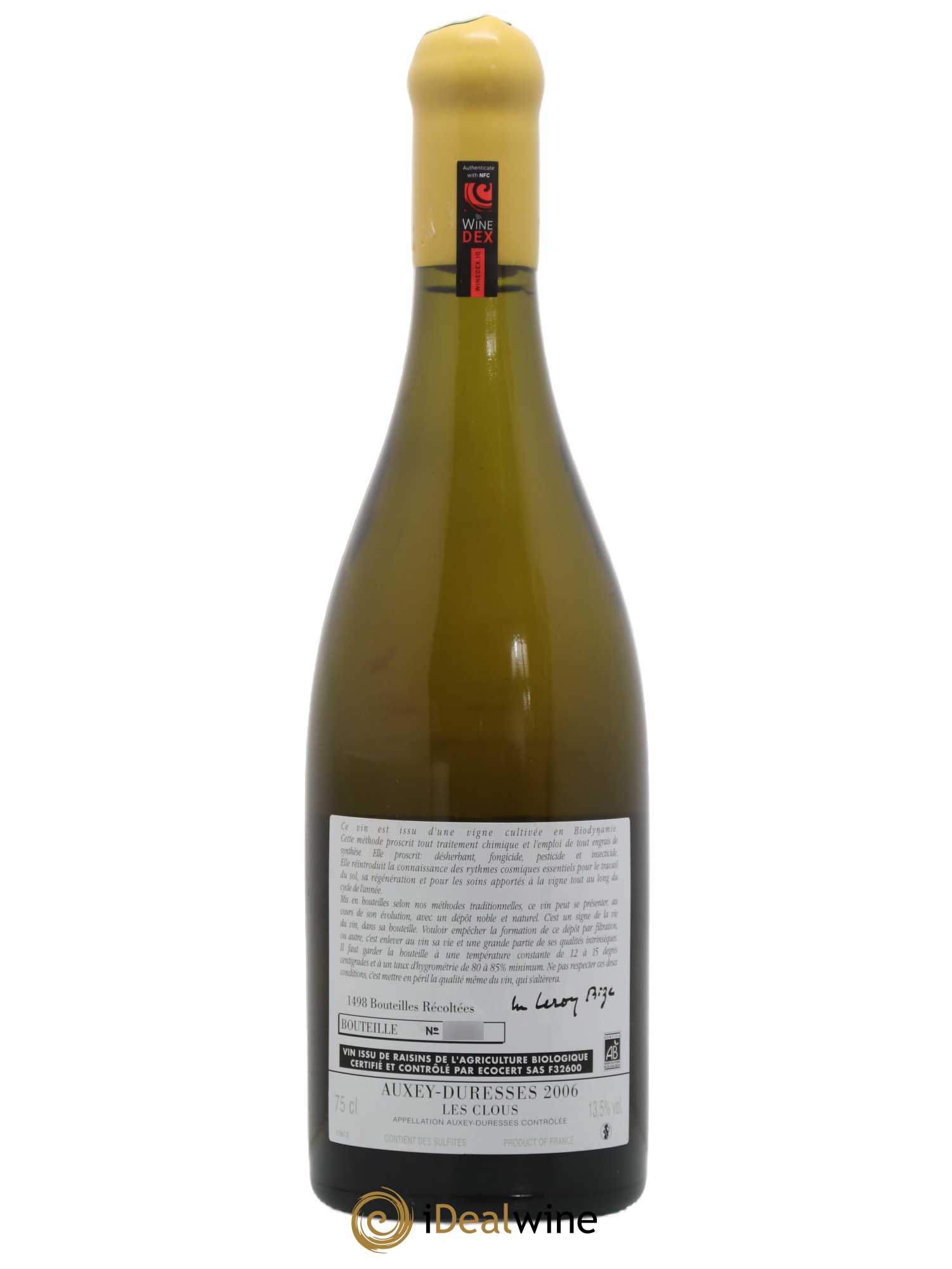 Auxey-Duresses Les Clous d'Auvenay (Domaine) 2006 - Lot de 1 bouteille - 1