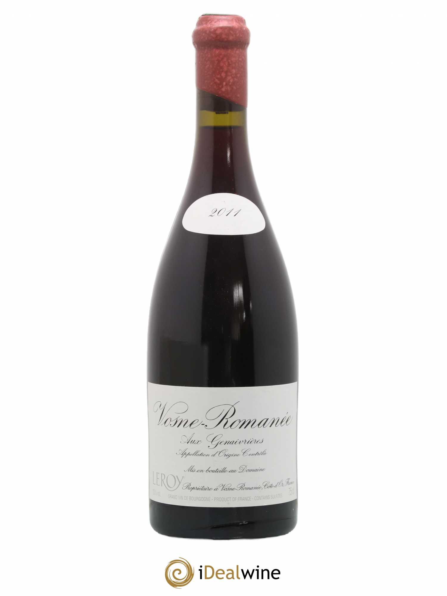 Vosne-Romanée Les Genaivrières Leroy (Domaine) 2011 - Lot de 1 bouteille - 0