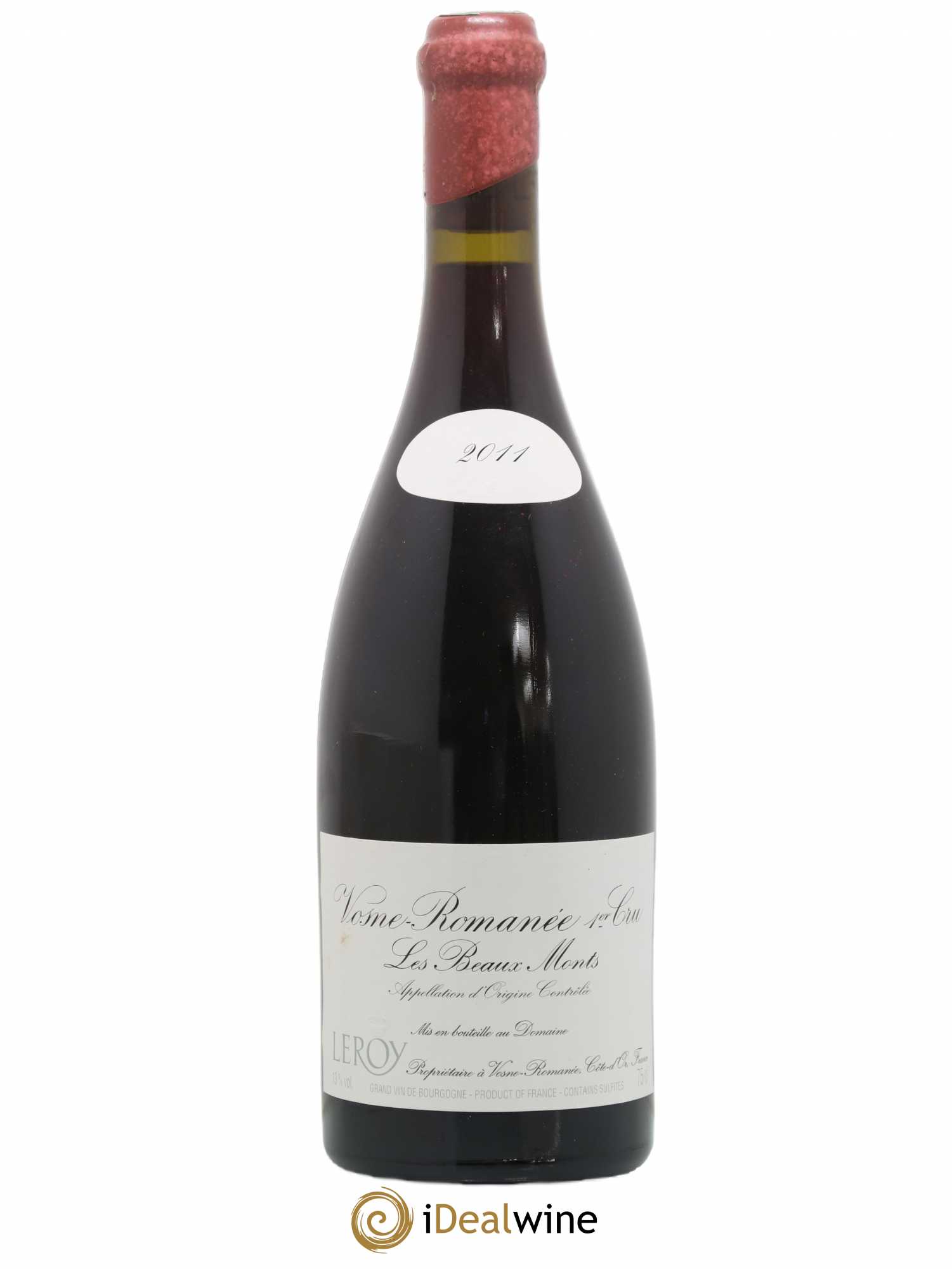 Vosne-Romanée 1er Cru Les Beaux-Monts Leroy (Domaine) 2011 - Lot de 1 bouteille - 0