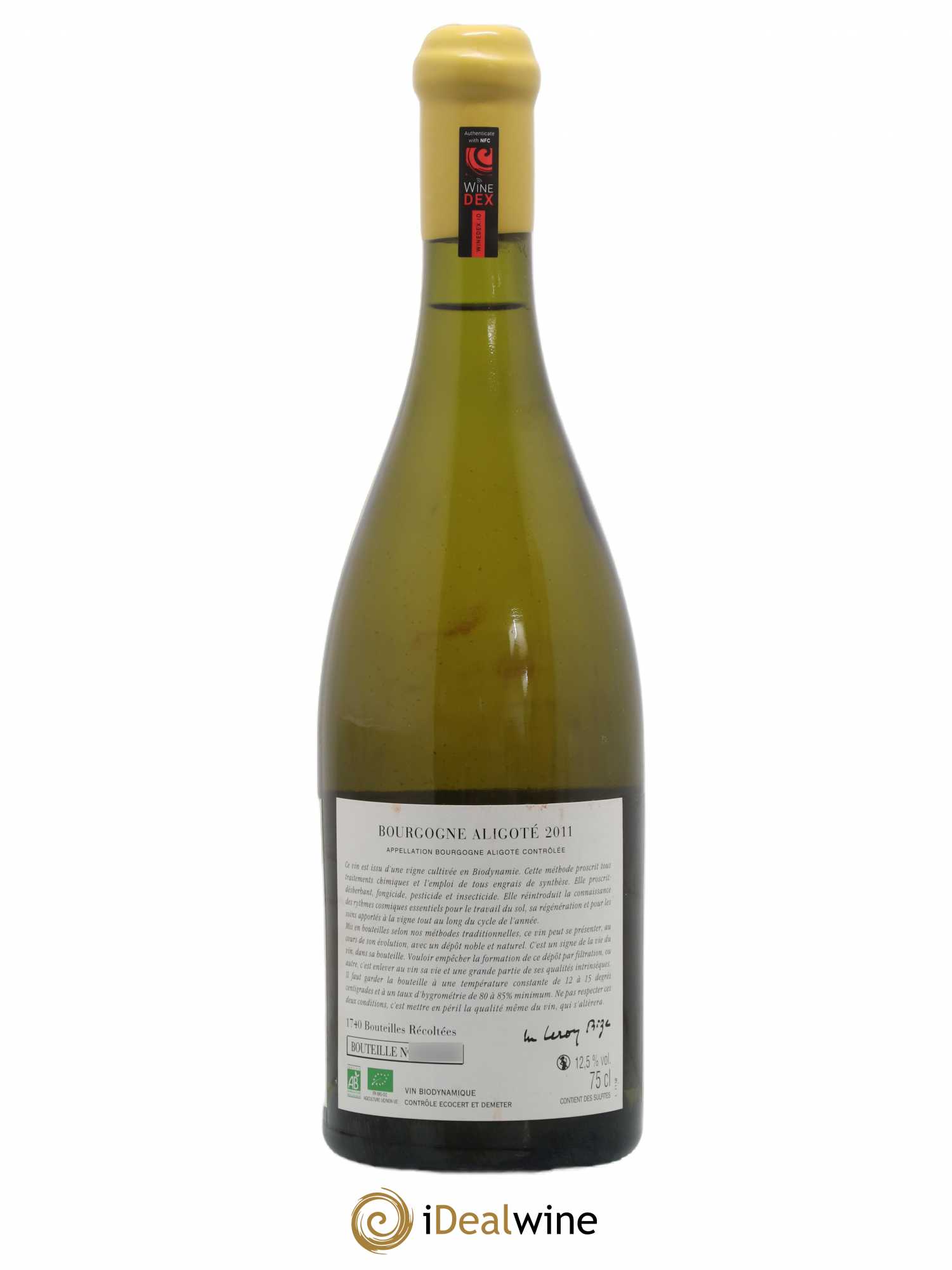 Bourgogne Aligoté Sous Chatelet d'Auvenay (Domaine) 2011 - Lot de 1 bouteille - 1