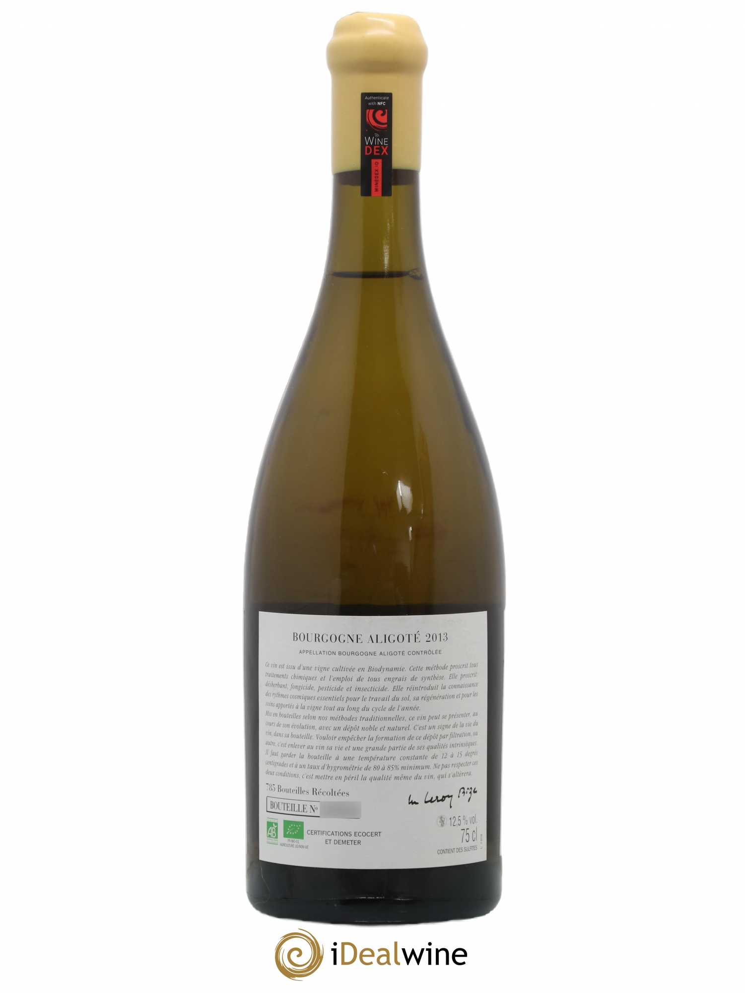Bourgogne Aligoté Sous Chatelet d'Auvenay (Domaine) 2013 - Lot de 1 bouteille - 1