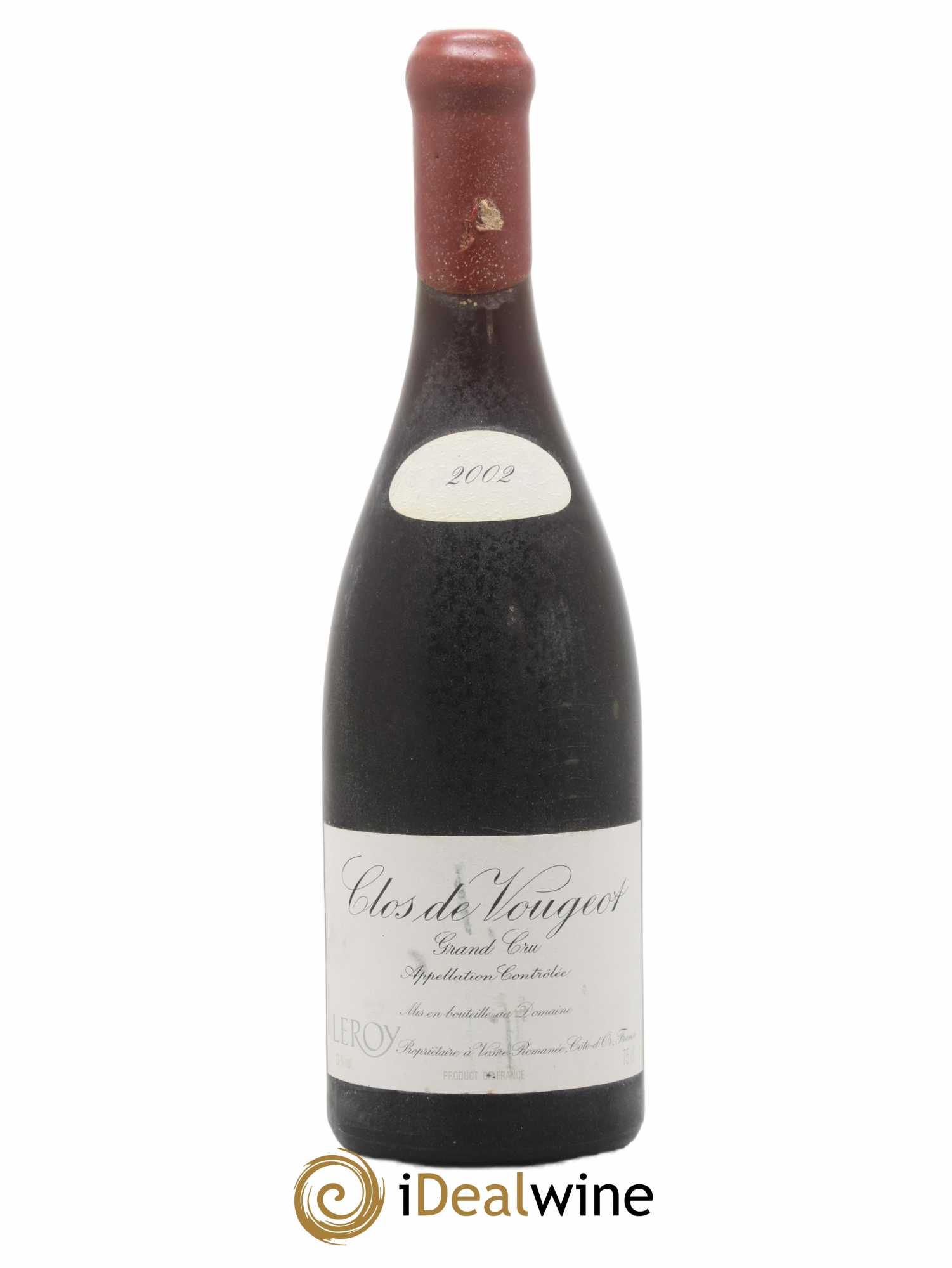 Clos de Vougeot Grand Cru Leroy (Domaine) 2002 - Lot de 1 bouteille - 0
