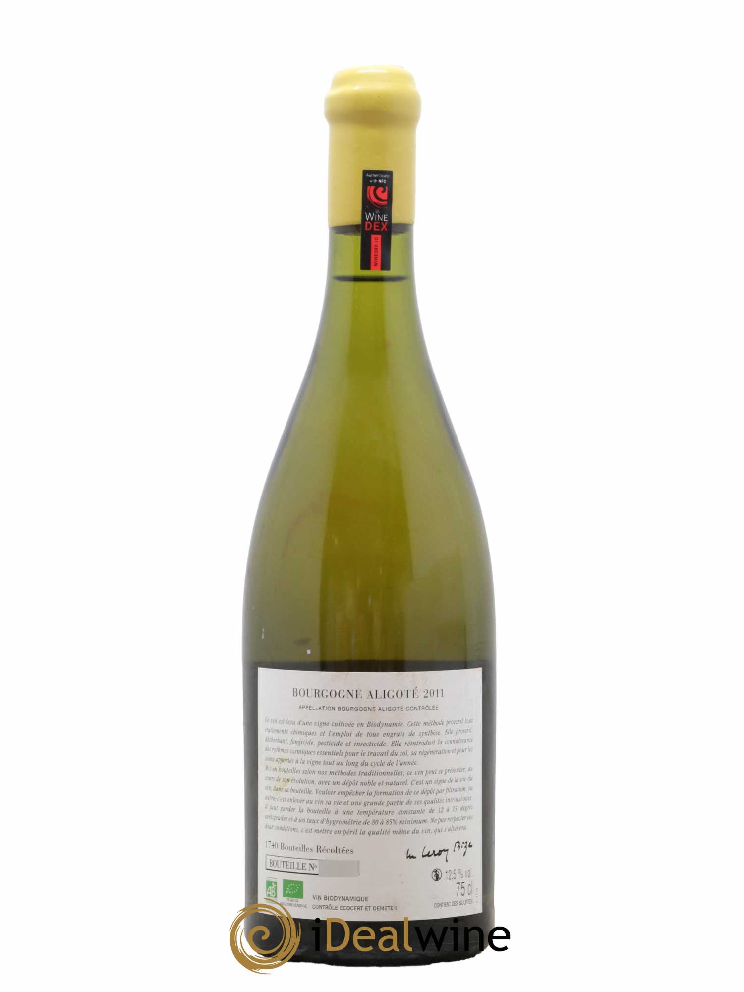 Bourgogne Aligoté Sous Chatelet d'Auvenay (Domaine) 2011 - Lot de 1 bouteille - 1