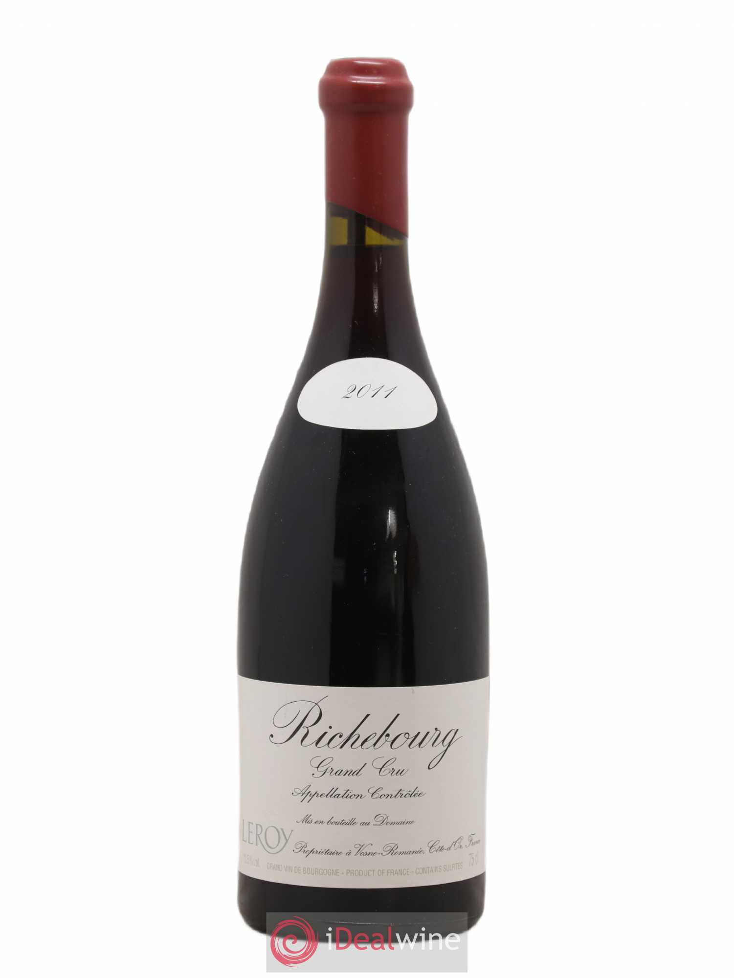 Richebourg Grand Cru Leroy (Domaine) 2011 - Lot de 1 bouteille - 0