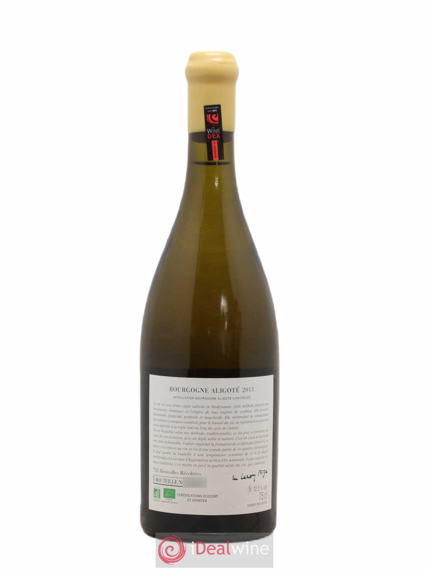 Bourgogne Aligoté Sous Chatelet d'Auvenay (Domaine) 2013 - Lot de 1 bouteille - 1