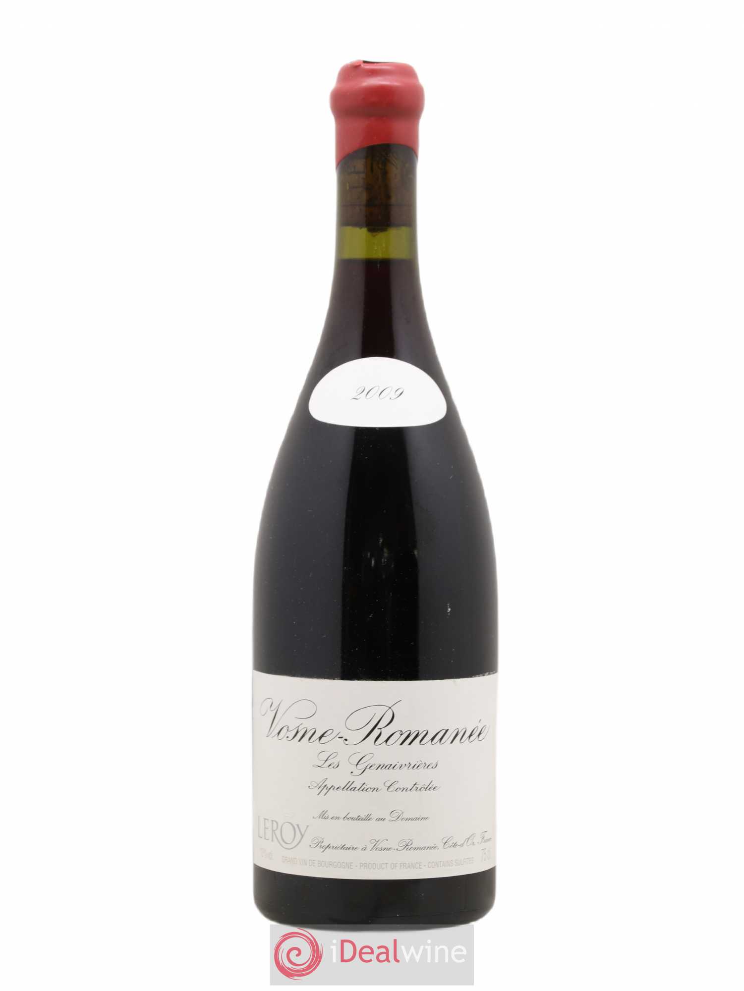 Vosne-Romanée Les Genaivrières Leroy (Domaine) 2009 - Lot de 1 bouteille - 0