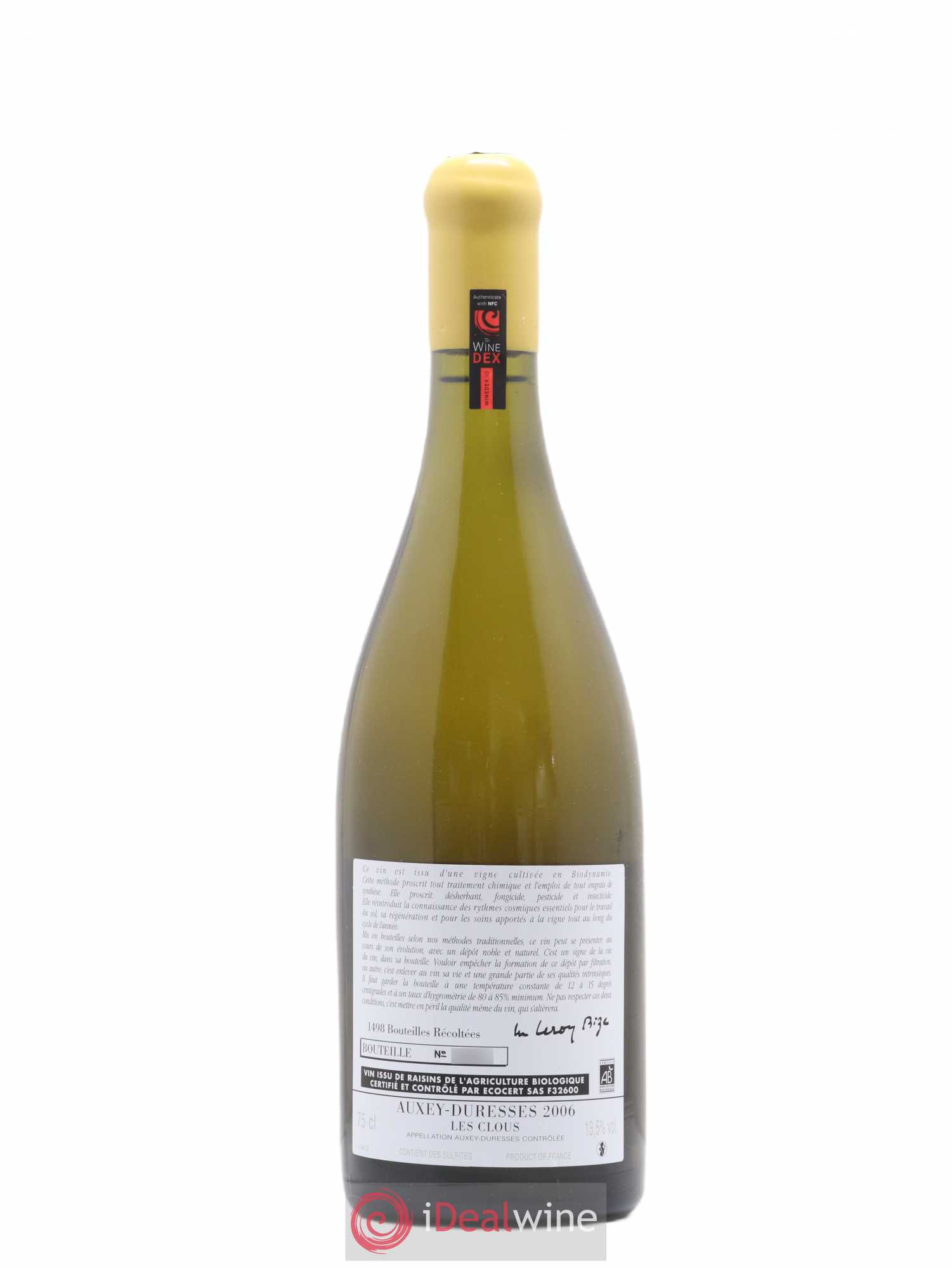 Auxey-Duresses Les Clous d'Auvenay (Domaine) 2006 - Lot de 1 bouteille - 1