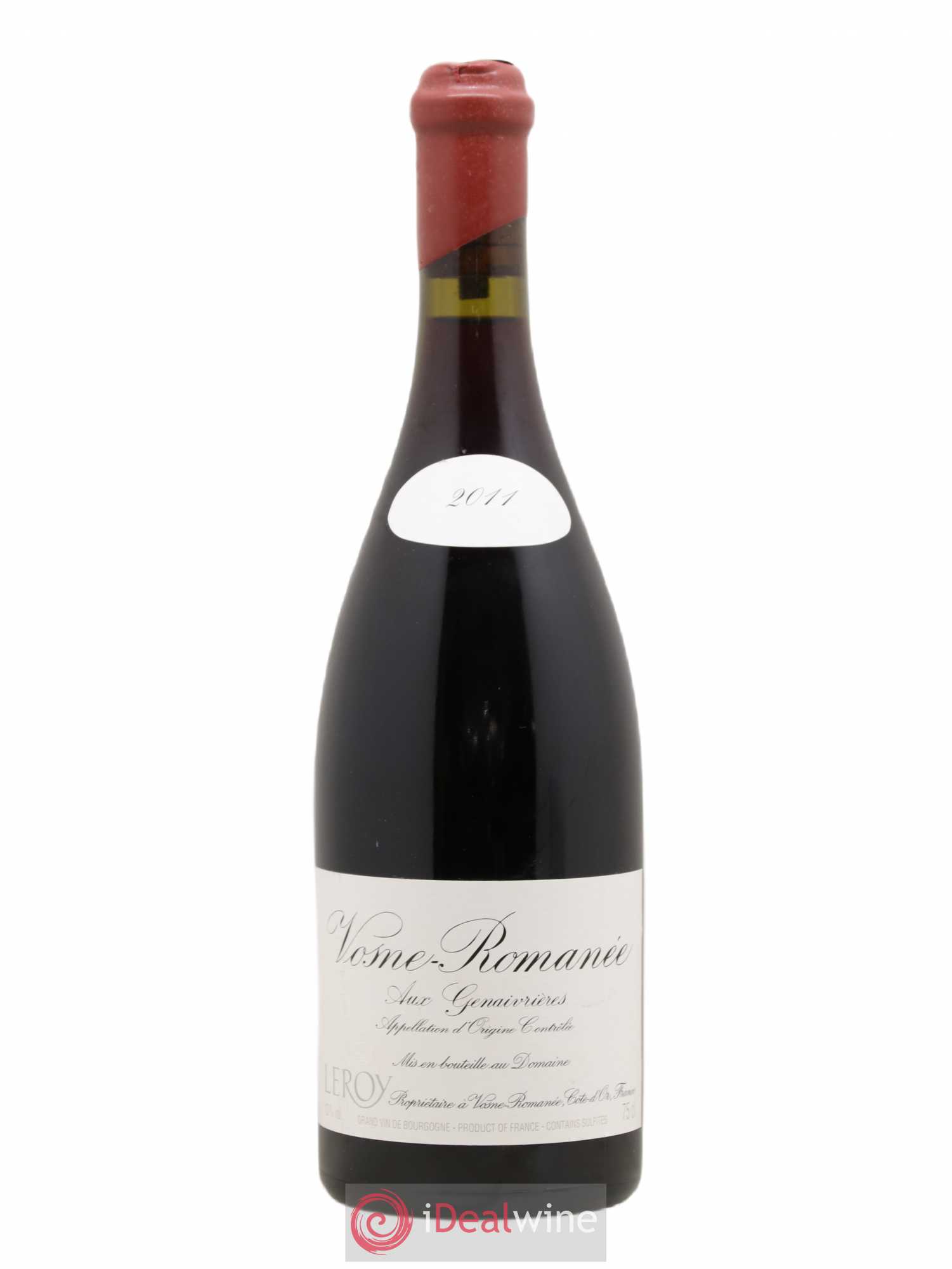 Vosne-Romanée Les Genaivrières Leroy (Domaine) 2011 - Lot de 1 bouteille - 0