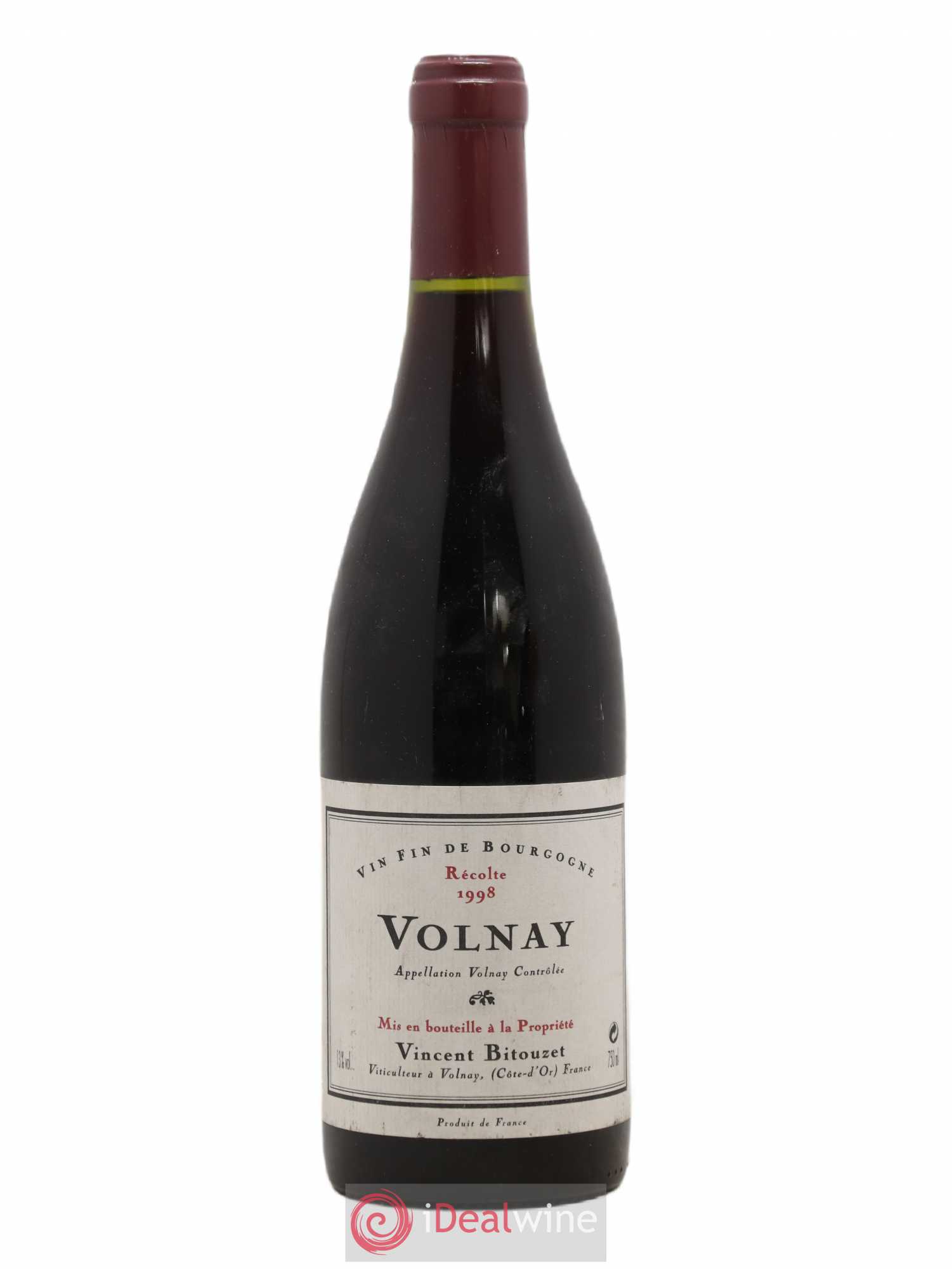 Volnay Vincent Bitouzet 1998 - Posten von 1 Flasche - 0