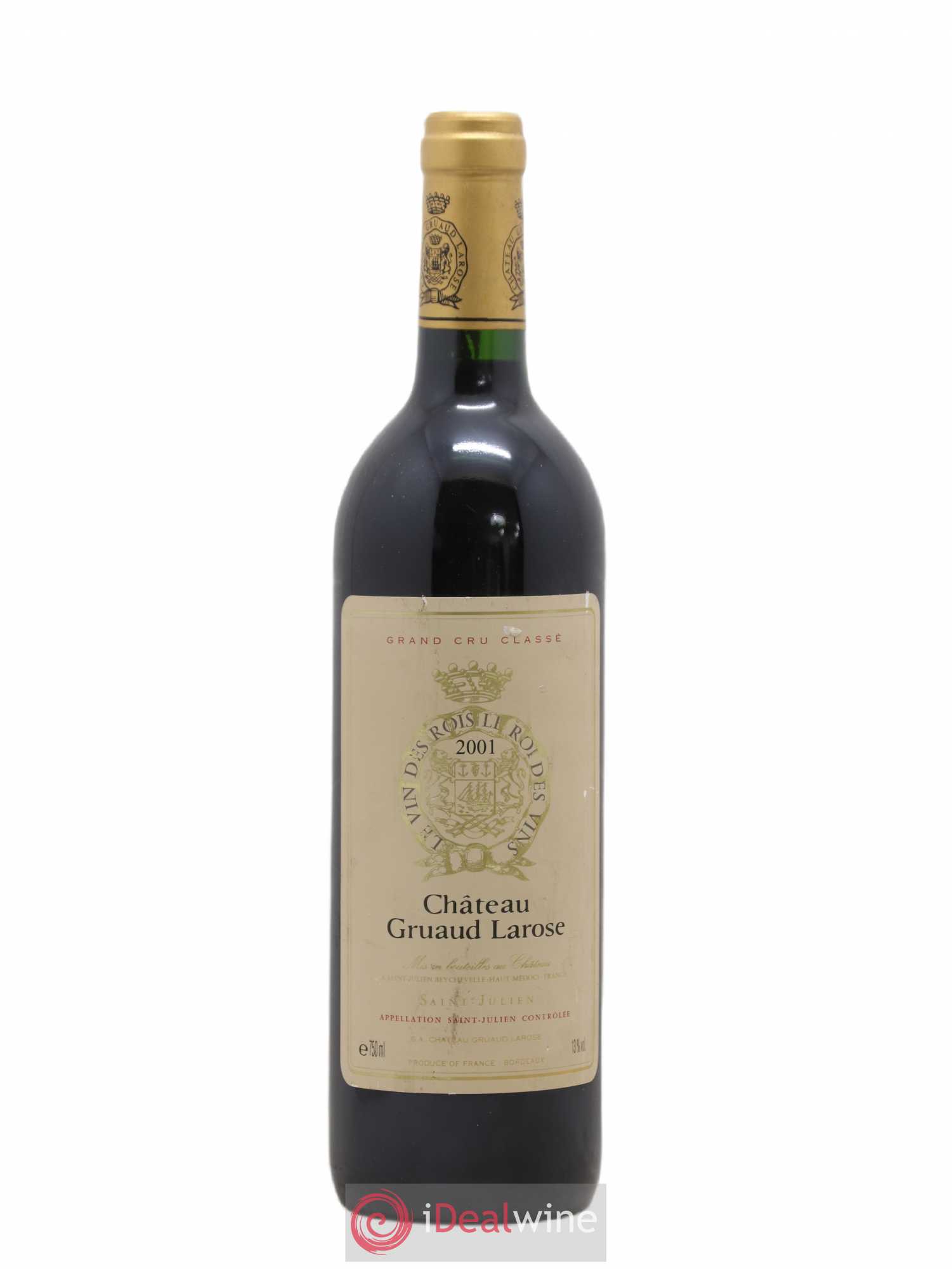 Château Gruaud Larose 2ème Grand Cru Classé 2001 - Lot de 1 bouteille - 0