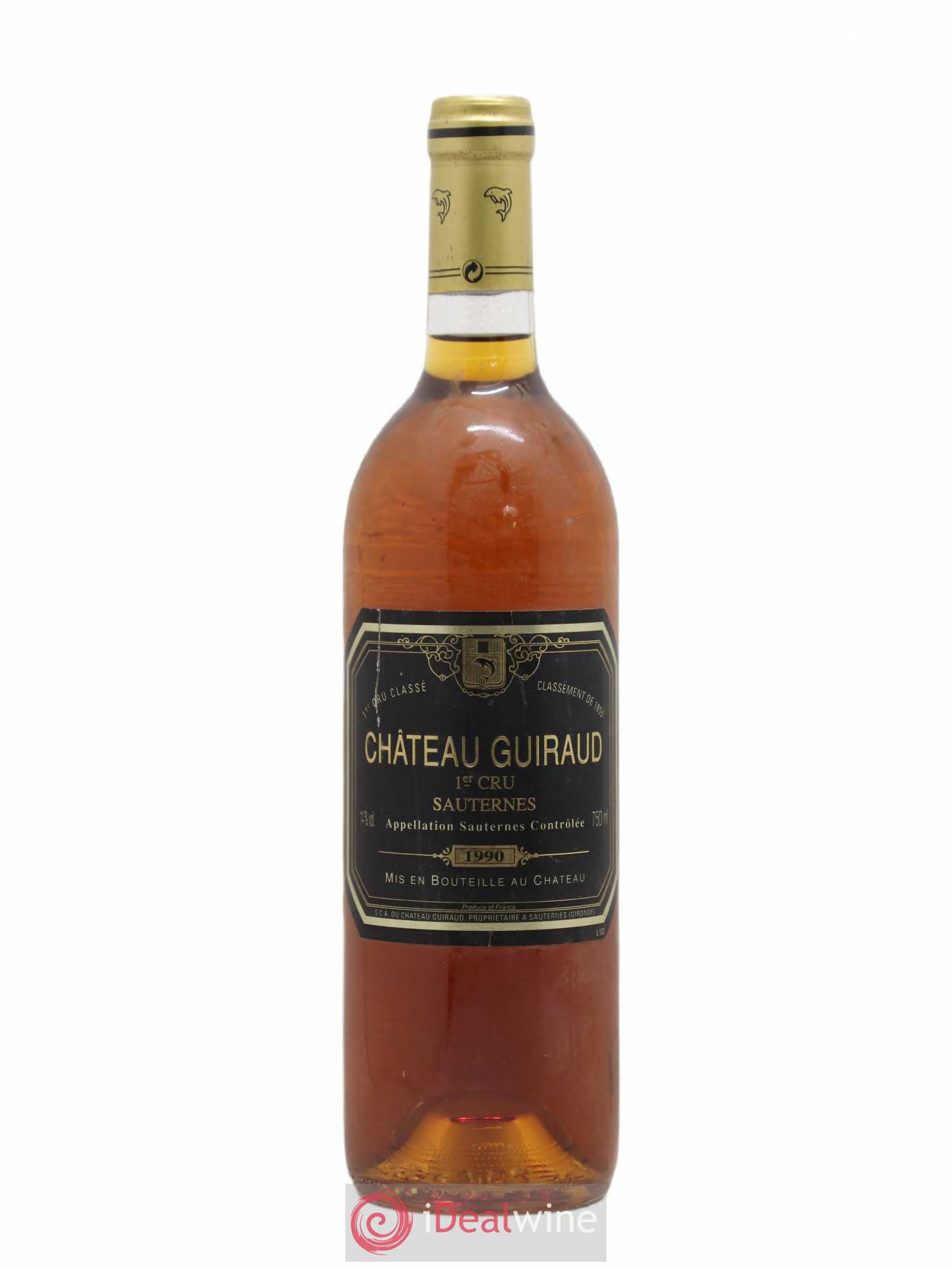 Château Guiraud 1er Grand Cru Classé 1990 - Lotto di 1 bottiglia - 0