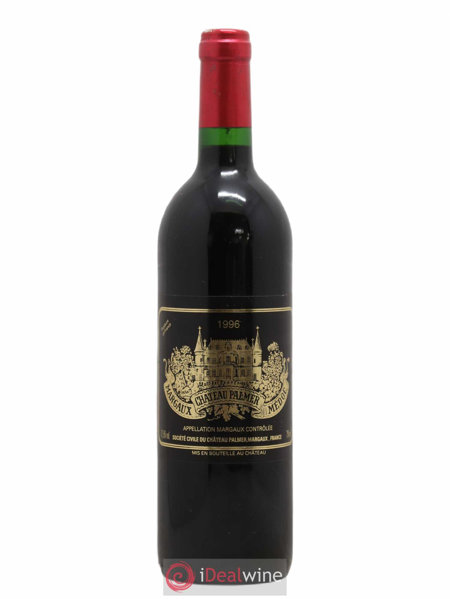 Château Palmer 3ème Grand Cru Classé 1996 - Lot de 1 bouteille - 0