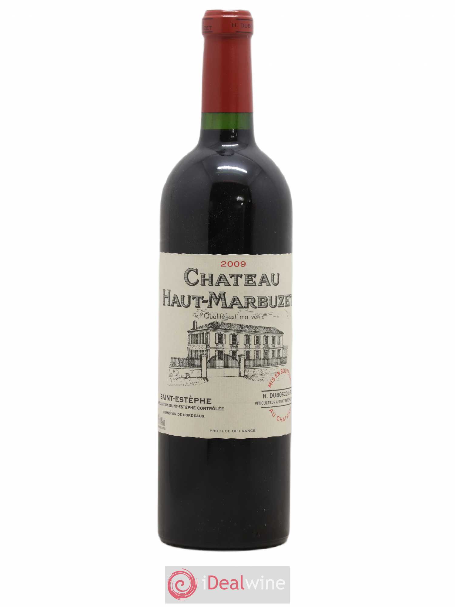 Château Haut Marbuzet 2009 - Lot de 1 bouteille - 0