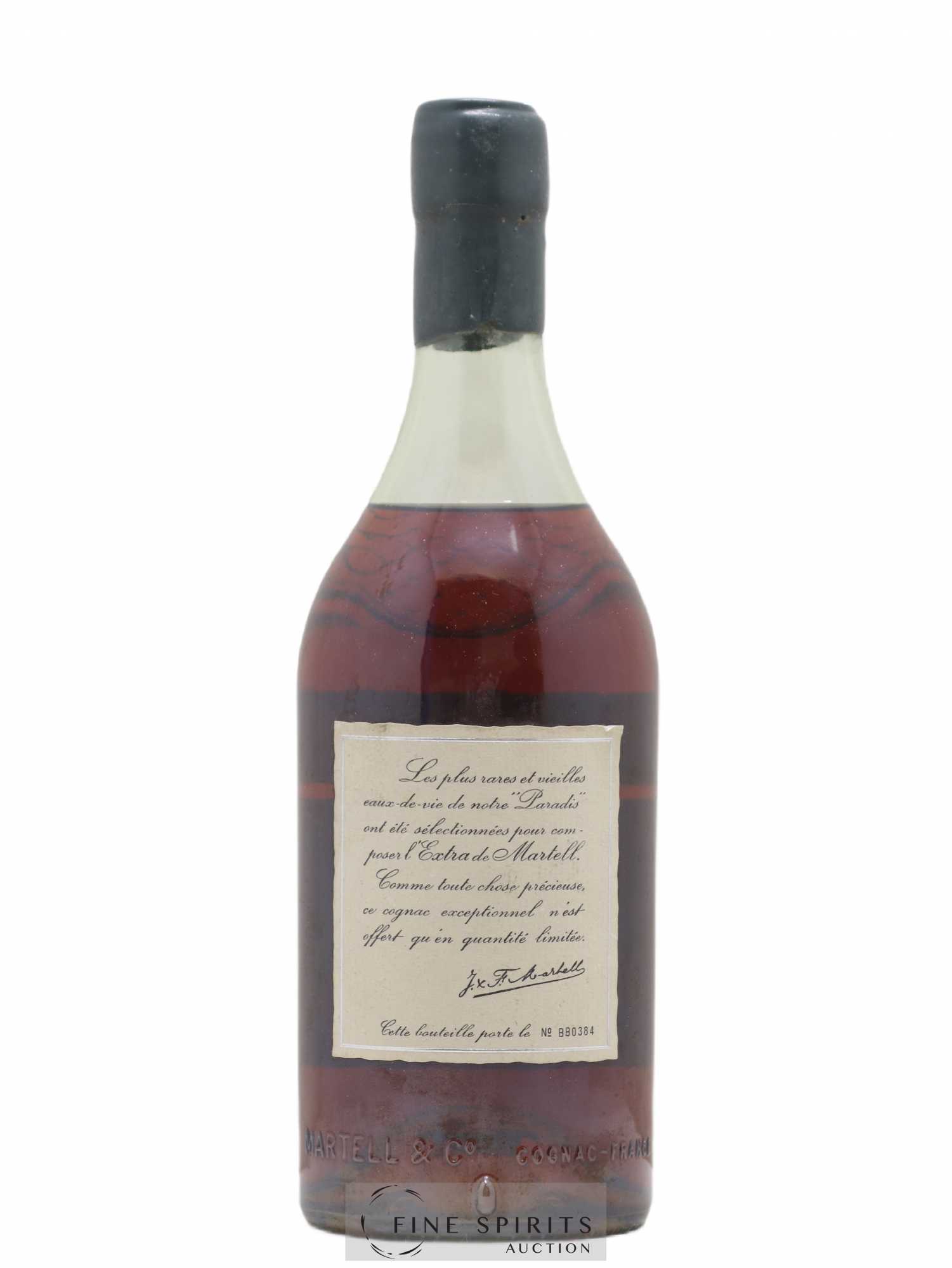 Martell Of. Extra (70cl.) - Lot de 1 bouteille - 1