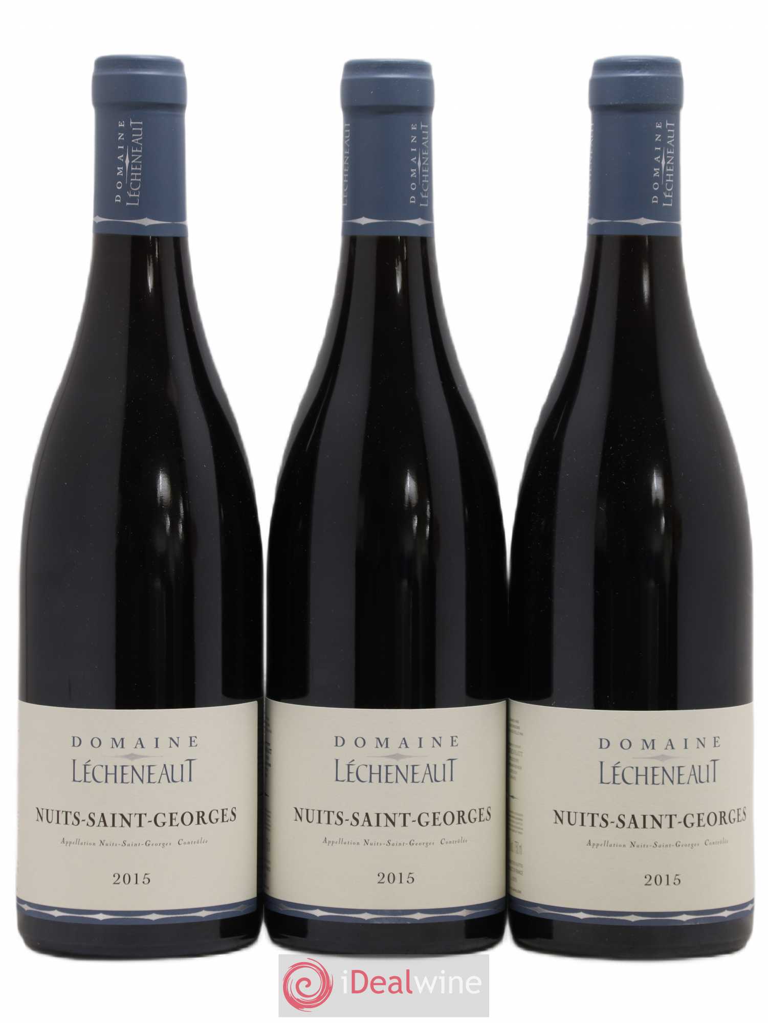 Nuits-Saint-Georges Lécheneaut (Domaine) 2015 - Lot de 3 bouteilles - 0