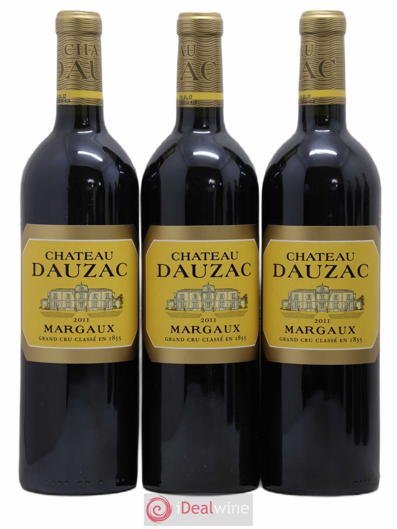 Château Dauzac 5ème Grand Cru Classé 2011 - Lot de 6 bouteilles - 1