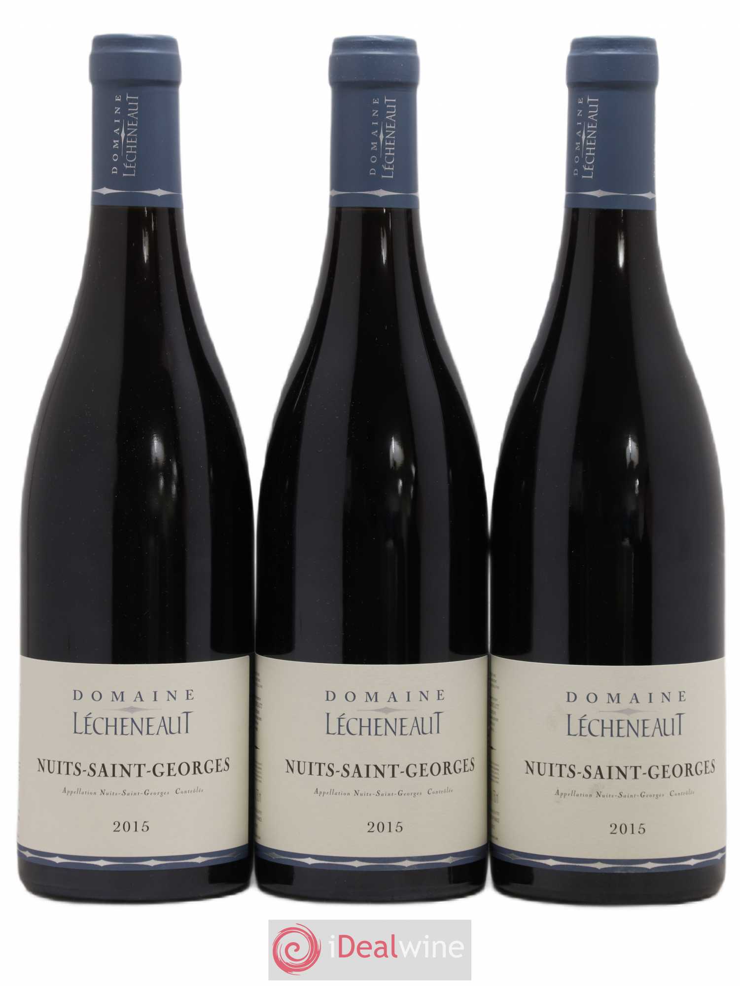Nuits-Saint-Georges Lécheneaut (Domaine) 2015 - Lot de 3 bouteilles - 0