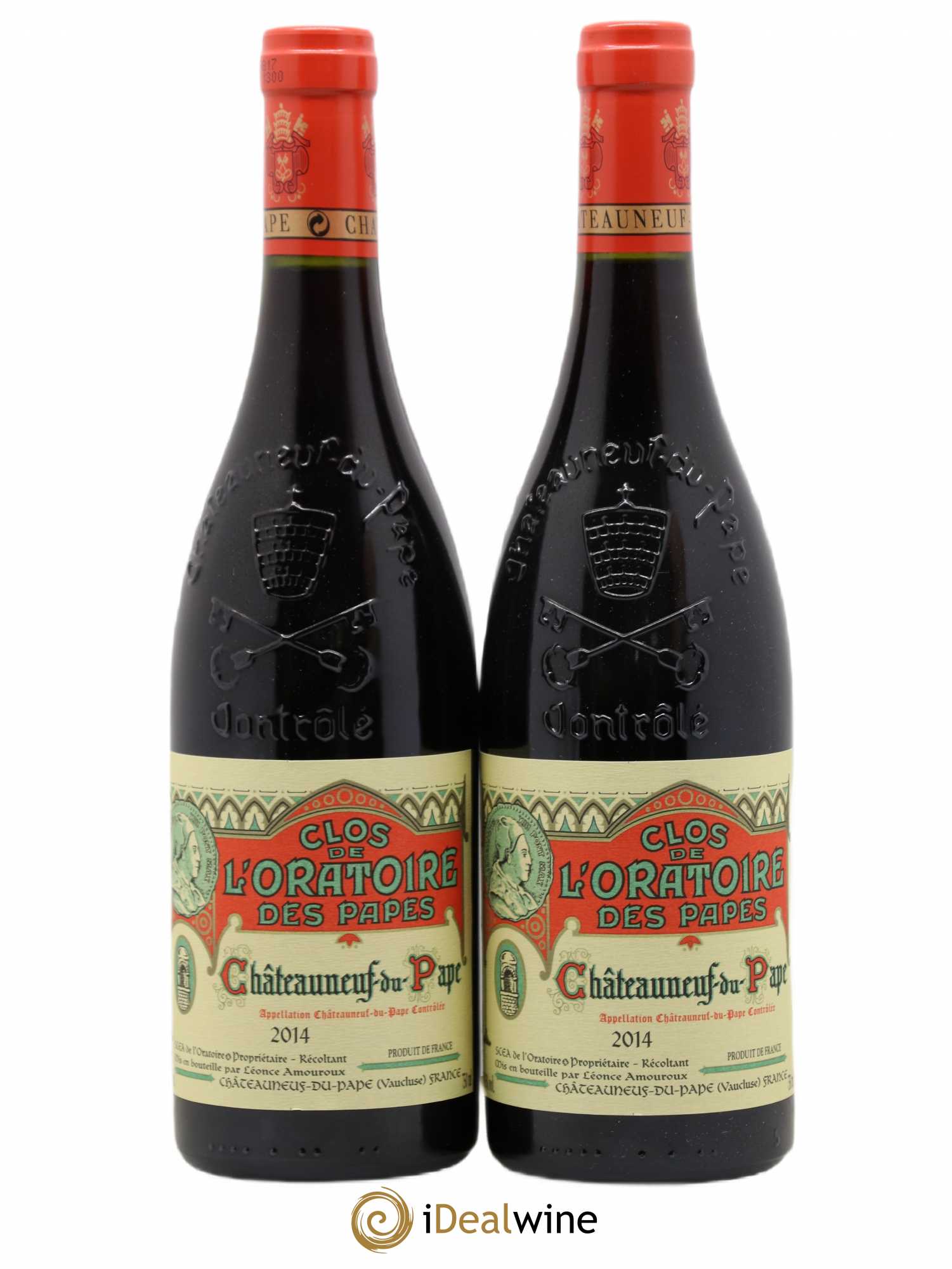 Châteauneuf-du-Pape Clos de l'Oratoire des Papes 2014 - Lot de 2 bouteilles - 0