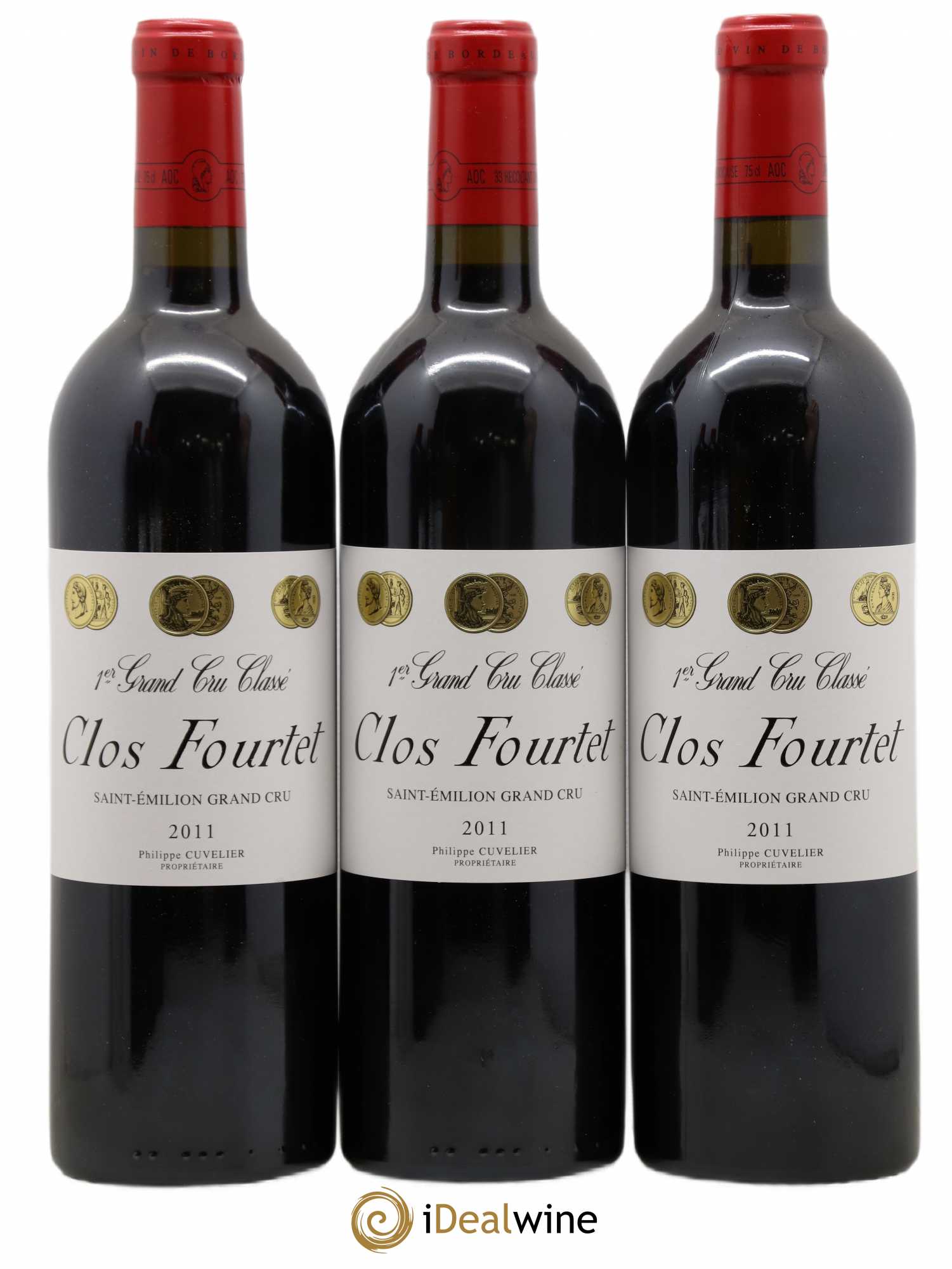 Clos Fourtet 1er Grand Cru Classé B 2011 - Lot de 6 bouteilles - 2
