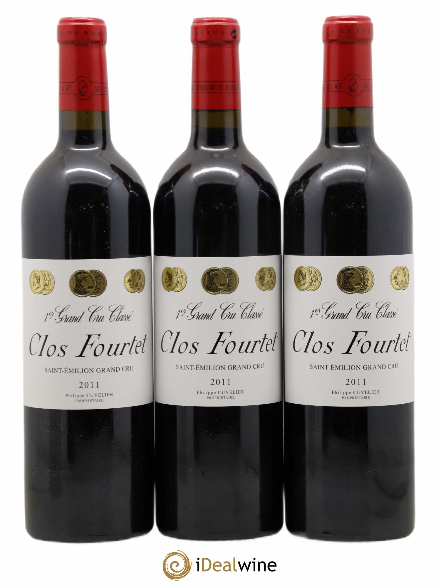 Clos Fourtet 1er Grand Cru Classé B 2011 - Lot de 6 bouteilles - 2