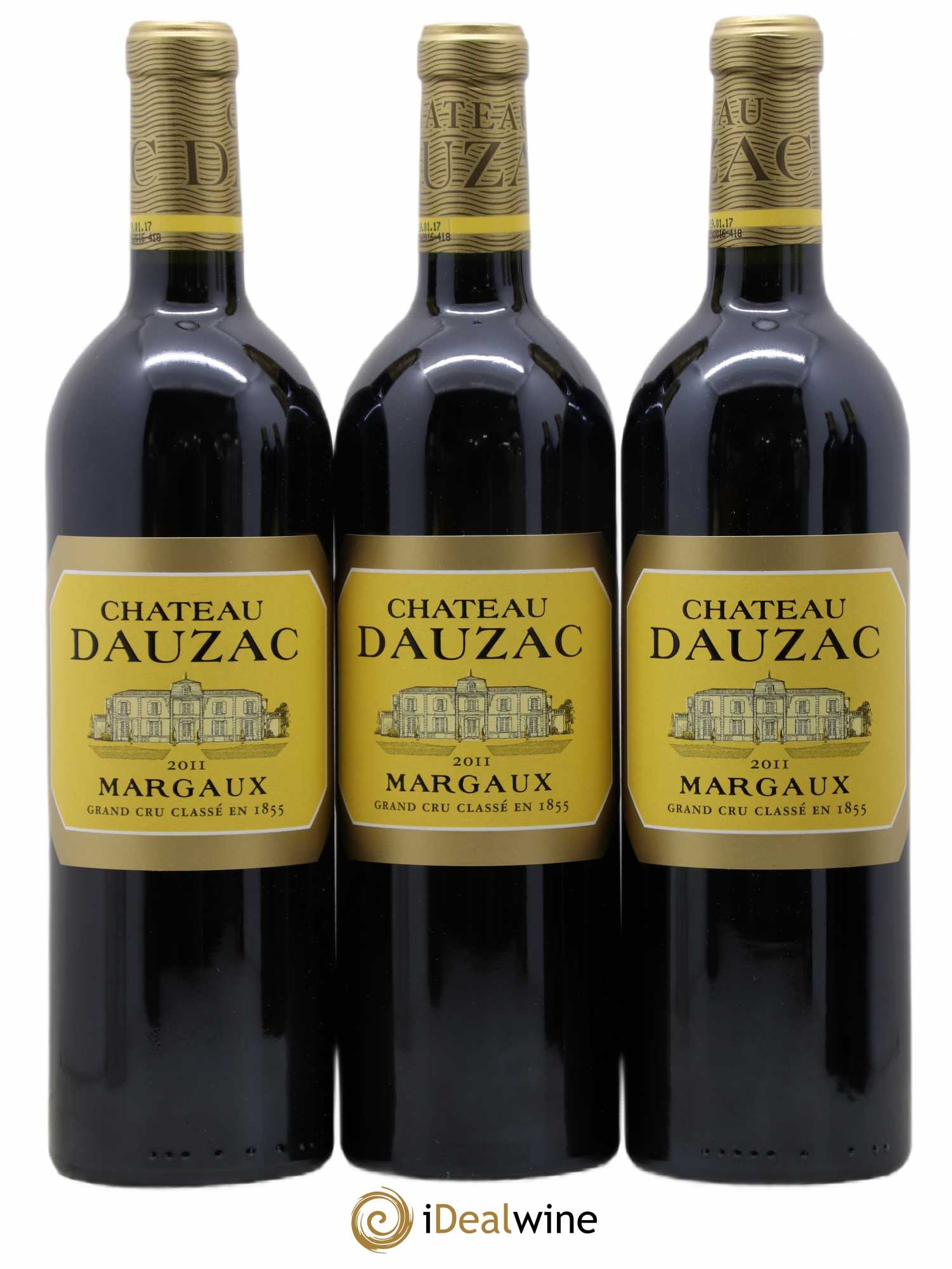 Château Dauzac 5ème Grand Cru Classé 2011 - Lot de 6 bouteilles - 1