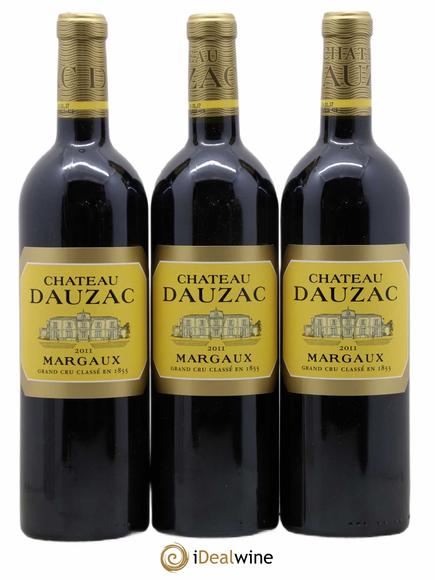 Château Dauzac 5ème Grand Cru Classé 2011 - Lot de 6 bouteilles - 1