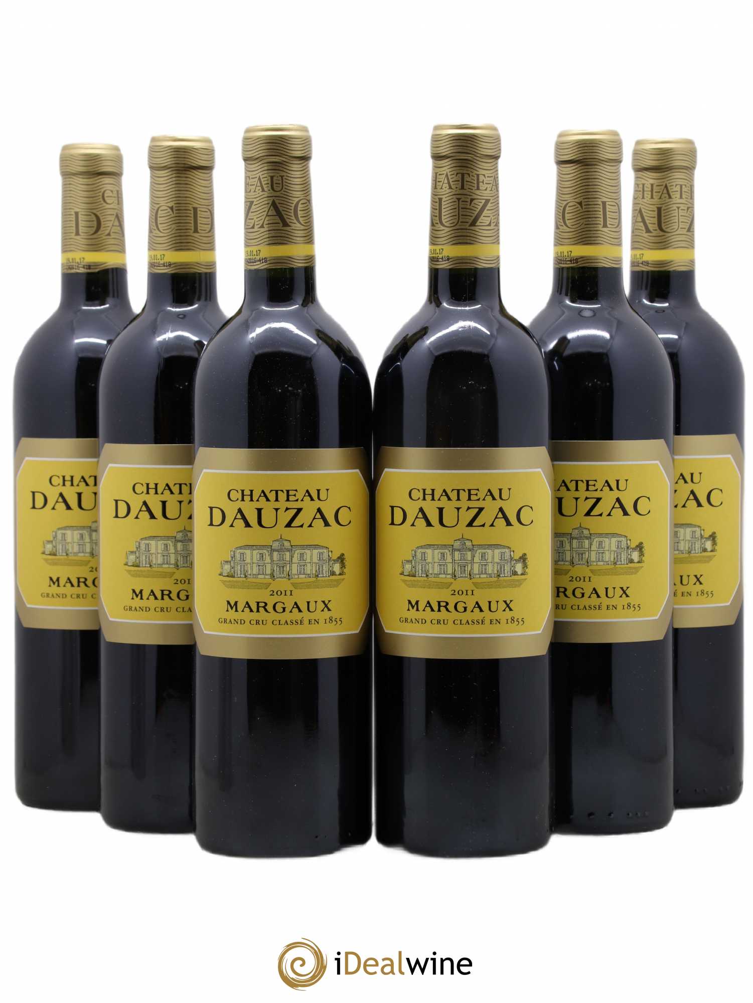 Château Dauzac 5ème Grand Cru Classé 2011 - Lot de 6 bouteilles - 0