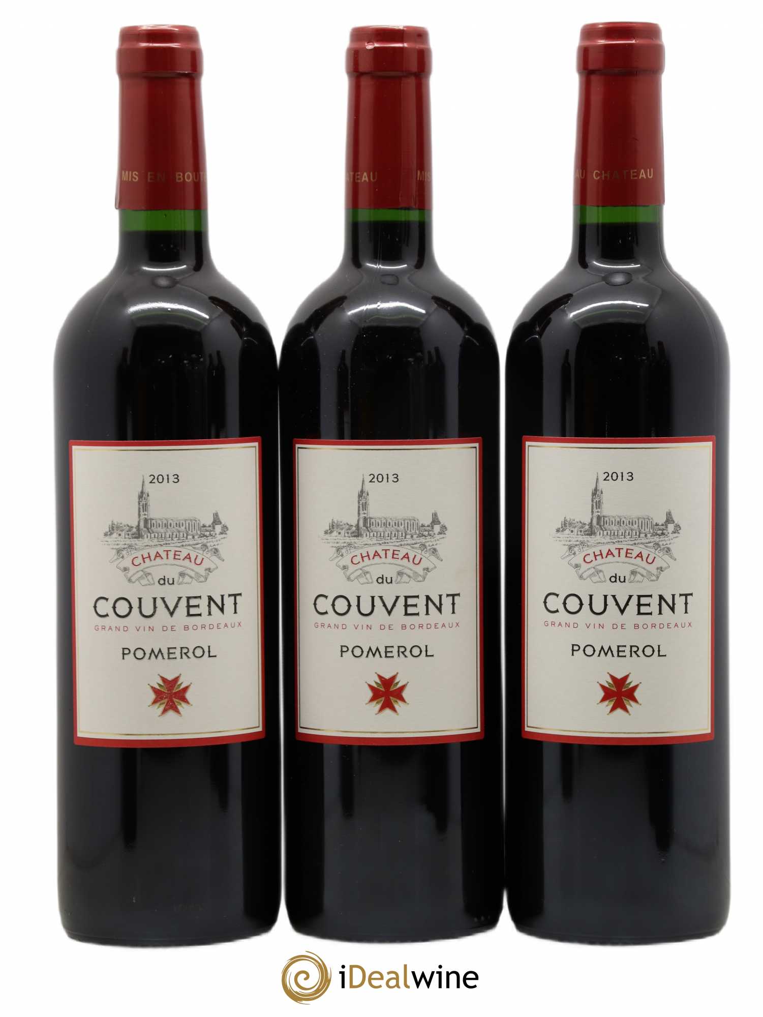Pomerol Château Du Couvent 2013 - Posten von 6 Flaschen - 1