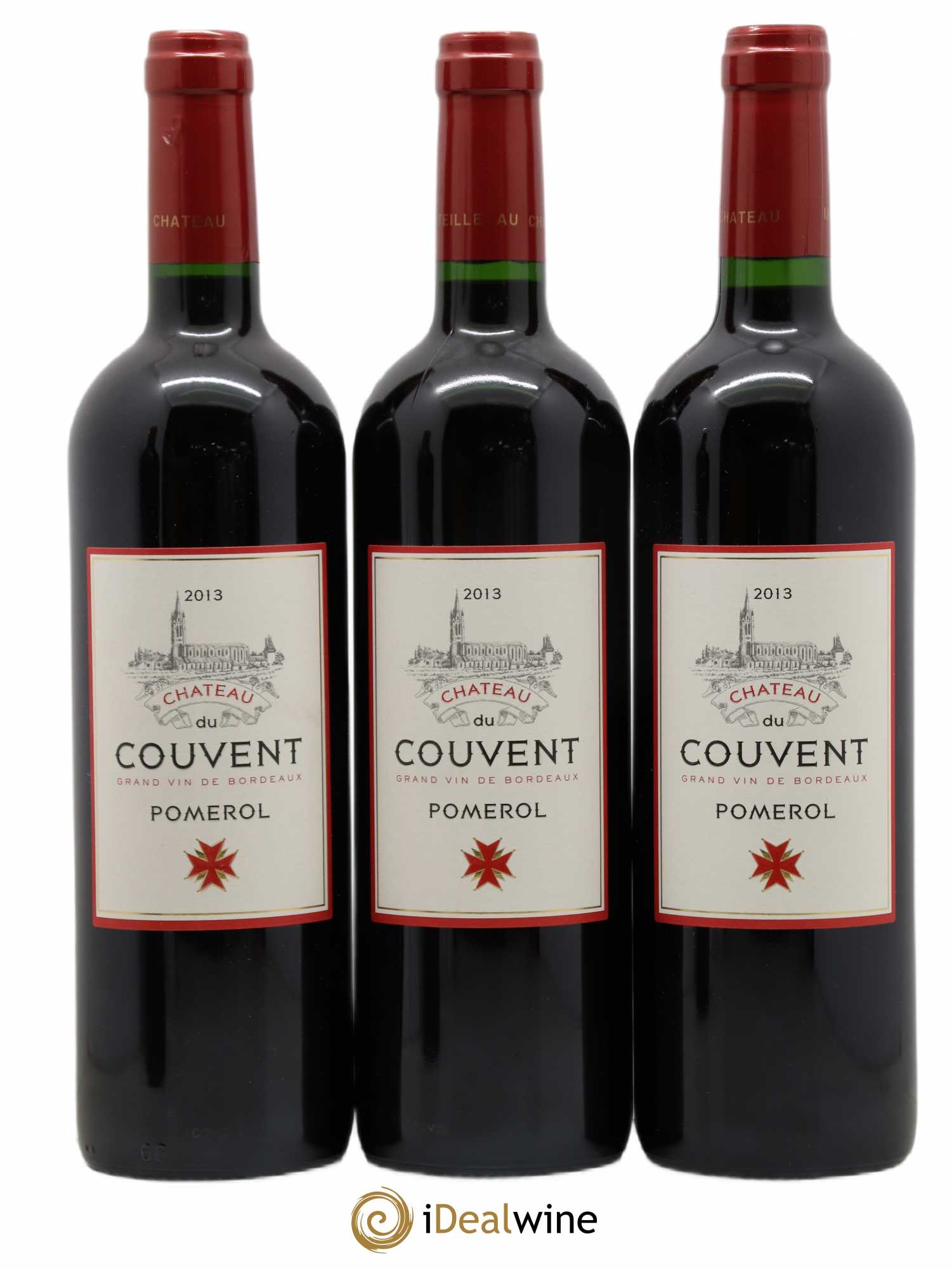 Pomerol Château Du Couvent 2013 - Posten von 6 Flaschen - 2