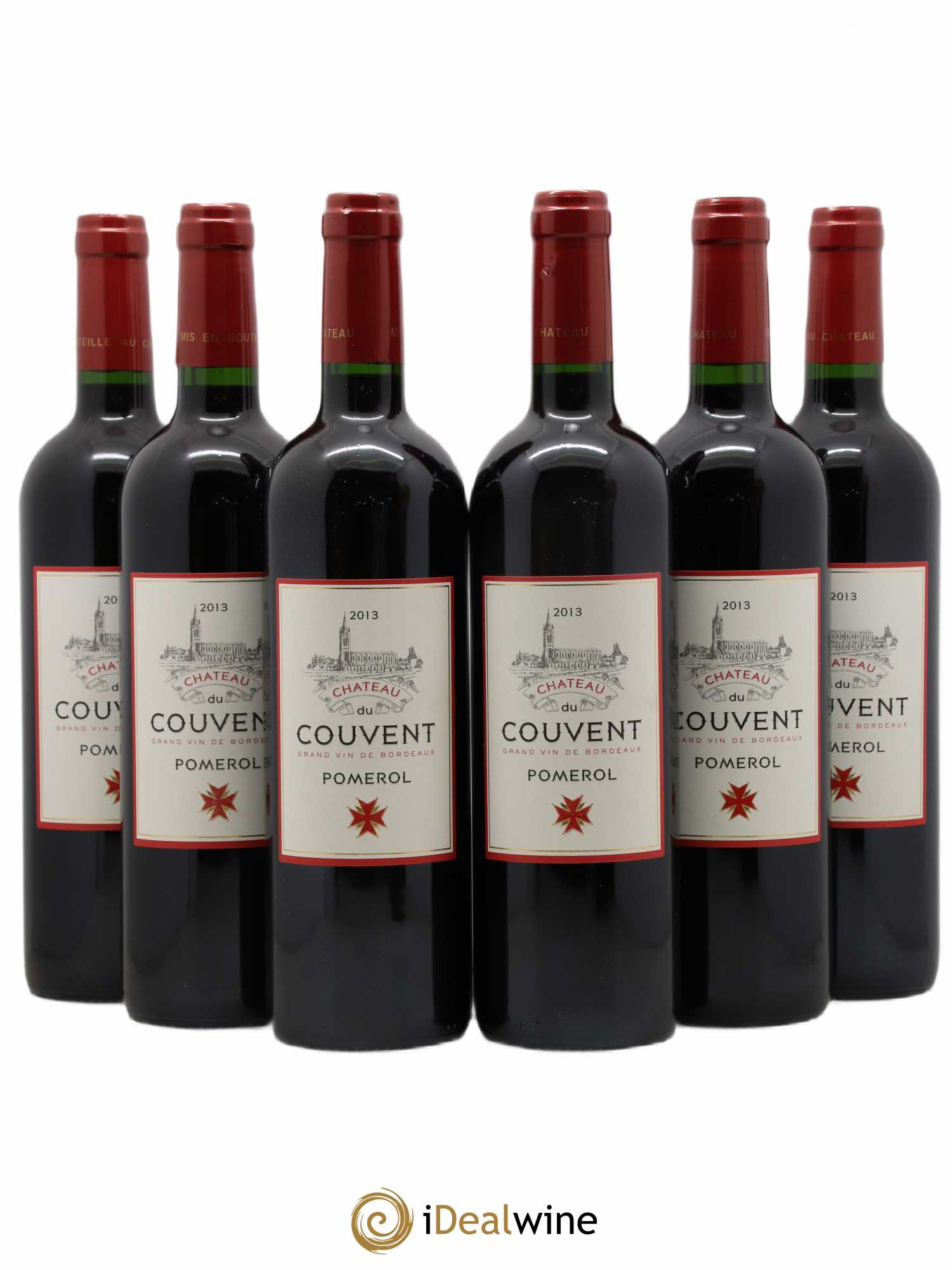 Pomerol Château Du Couvent 2013 - Posten von 6 Flaschen - 0