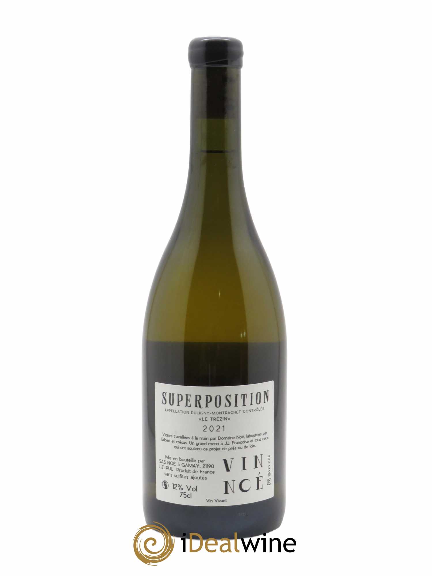 Pommard Rêve Américain Vin Noé 2020 - Lot de 1 bouteille - 1