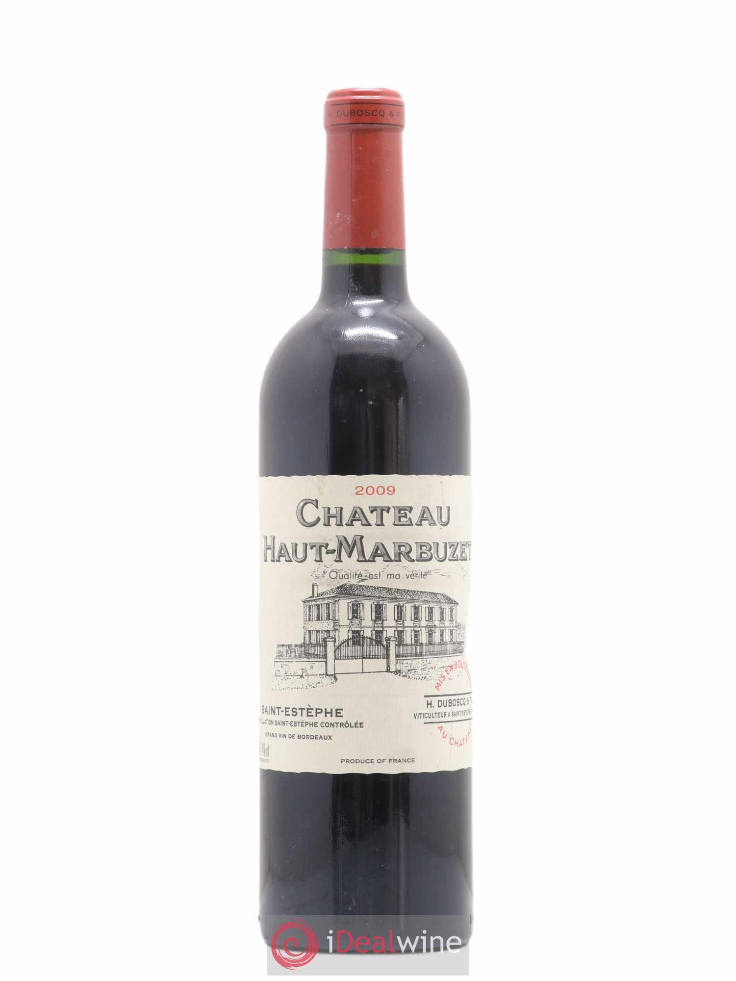 Château Haut Marbuzet 2009 - Lot de 1 bouteille - 0