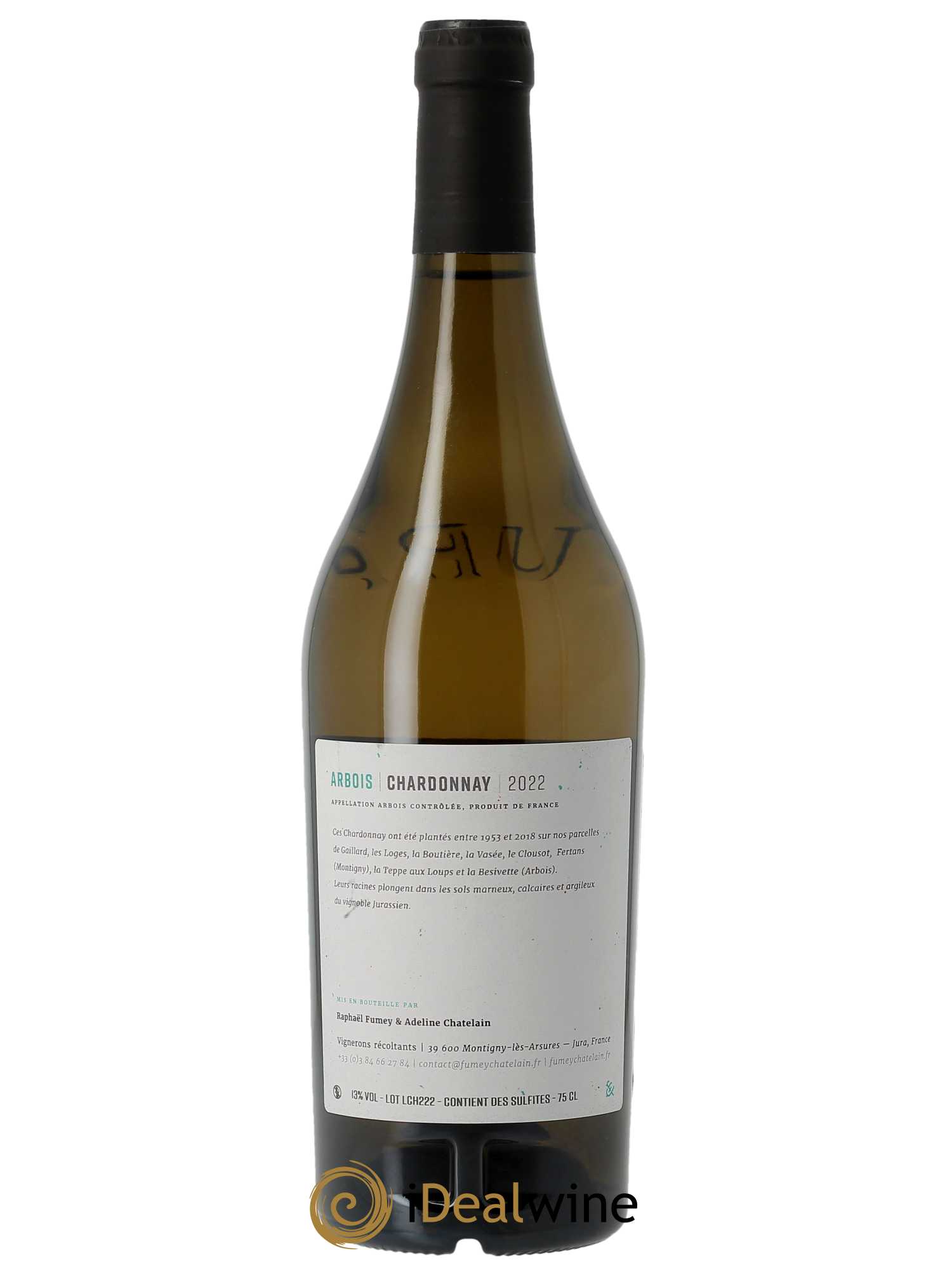 Arbois Chardonnay Fumey-Chatelain 2022 - Lot of 1 bottle - 1