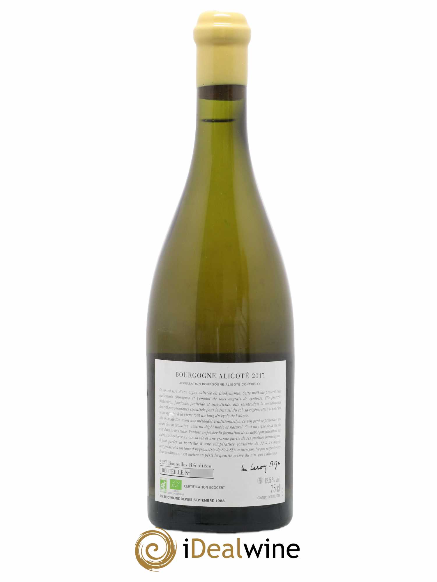 Bourgogne Aligoté Sous Chatelet d'Auvenay (Domaine) 2017 - Lot de 1 bouteille - 1