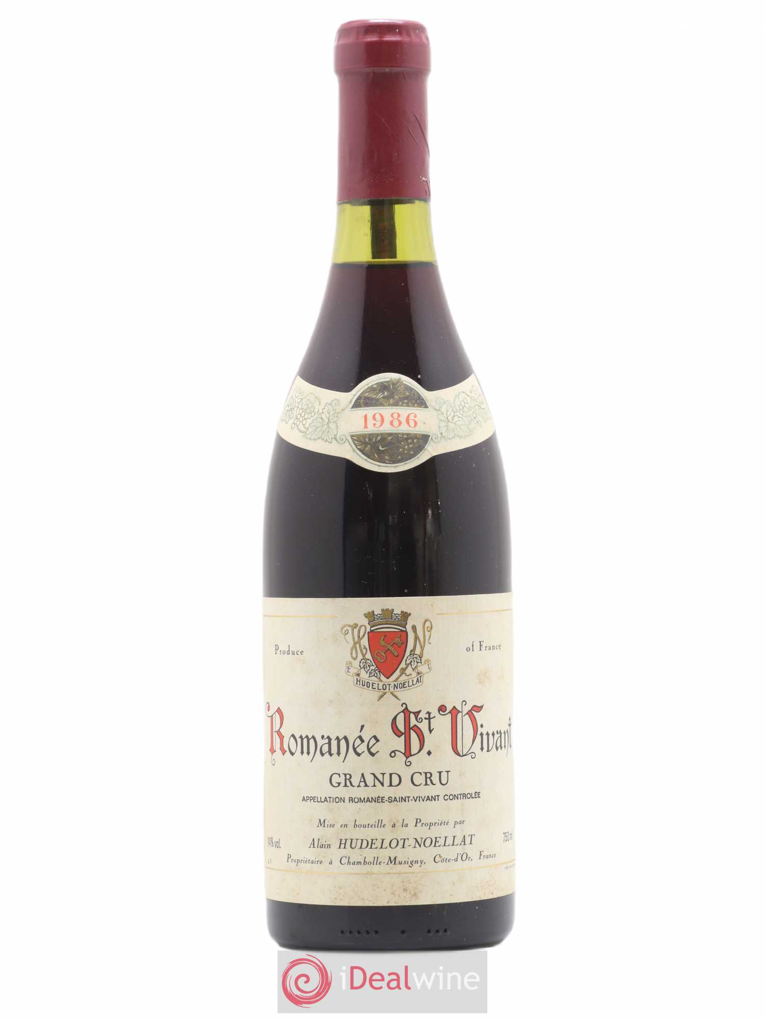 Romanée-Saint-Vivant Grand Cru Hudelot-Noëllat 1986 - Lot de 1 bouteille - 0