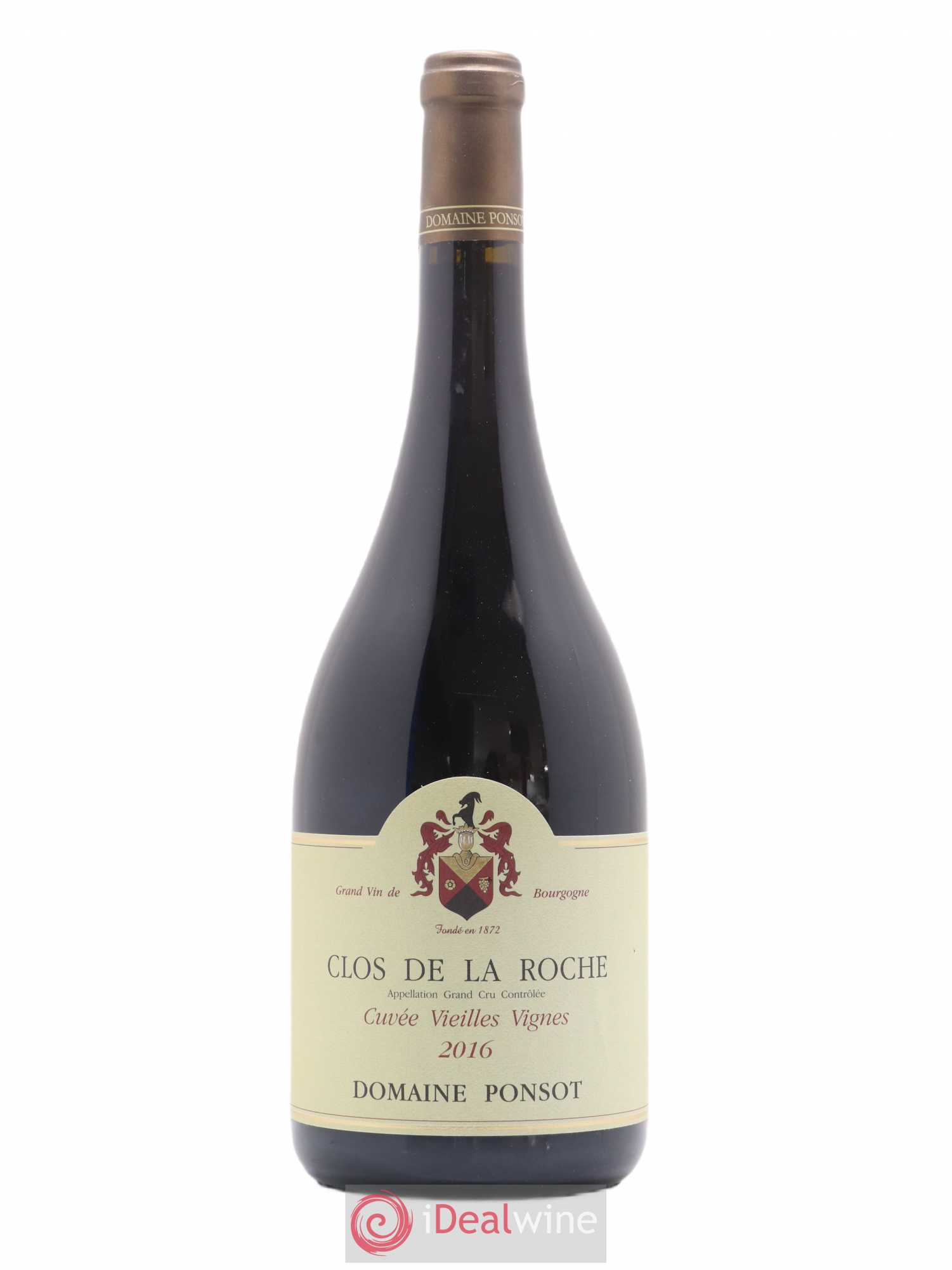 Clos de la Roche Grand Cru Vieilles Vignes Ponsot (Domaine) 2016 - Lot de 1 magnum - 0