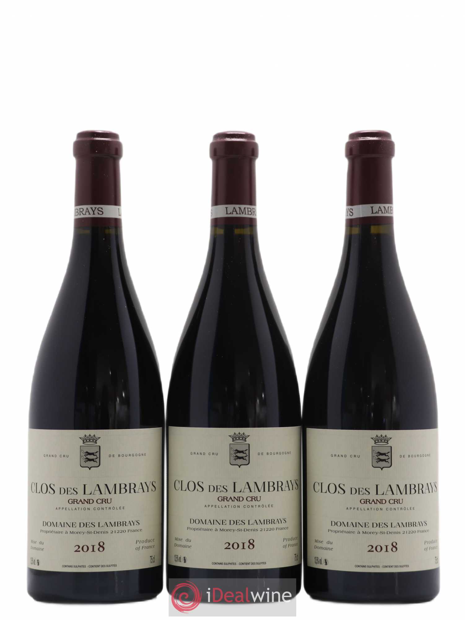 Clos des Lambrays Grand Cru Domaine des Lambrays 2018 - Lot de 6 bouteilles - 2