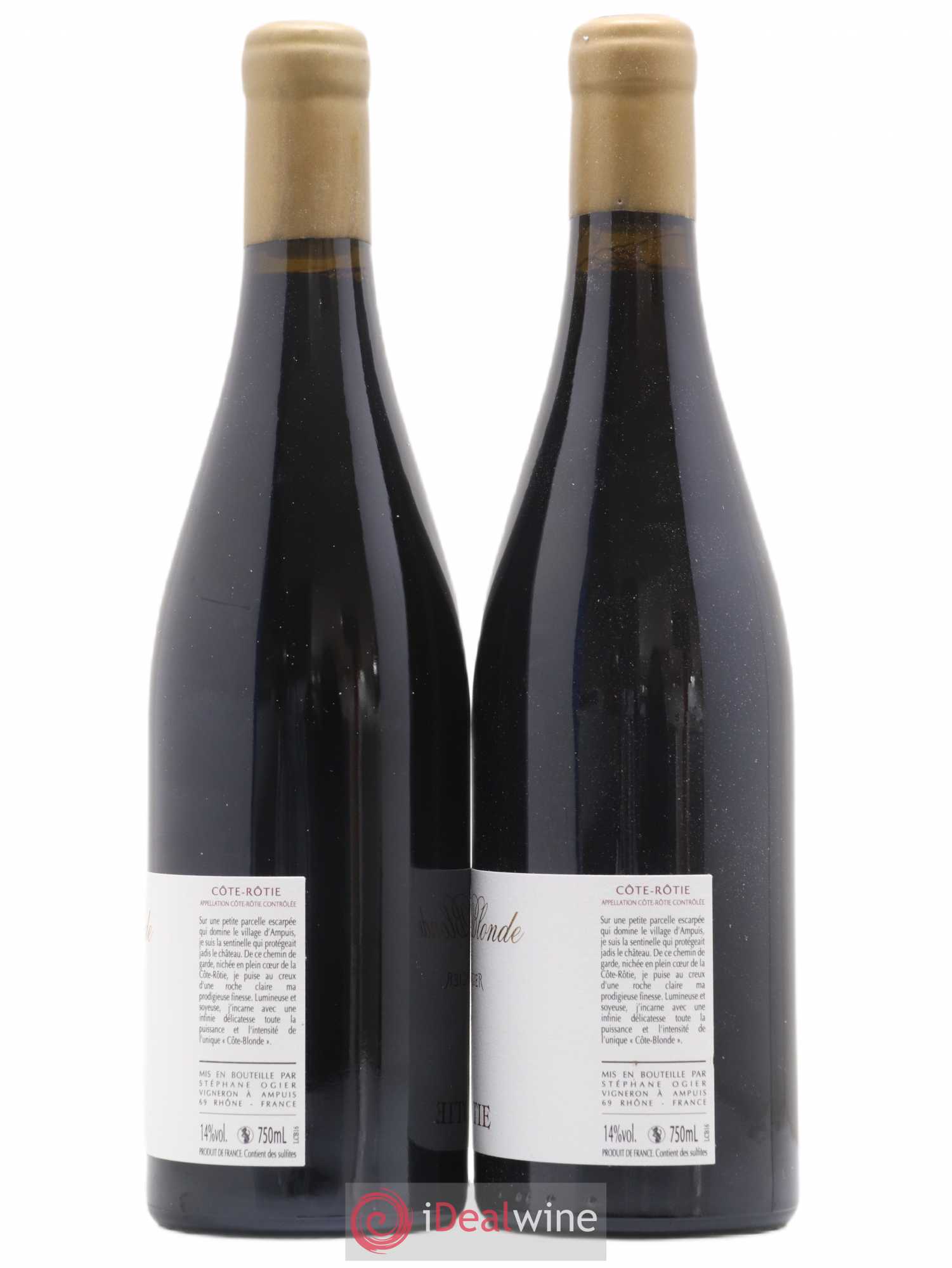 Côte-Rôtie Côte Blonde Stéphane Ogier 2016 - Lot de 2 bouteilles - 1
